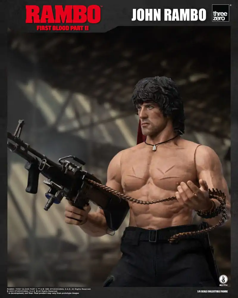 Rambo: First Blood II Akčná Figúrka 1/6 John Rambo 30 cm produktová fotografia