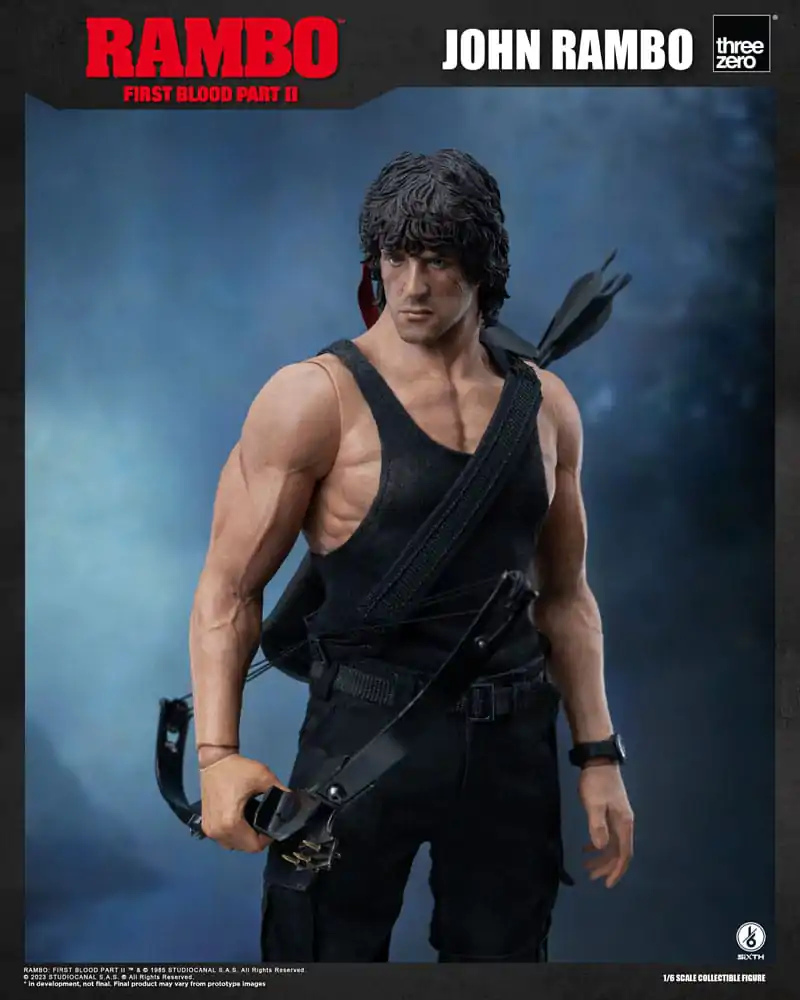 Rambo: First Blood II Akčná Figúrka 1/6 John Rambo 30 cm produktová fotografia