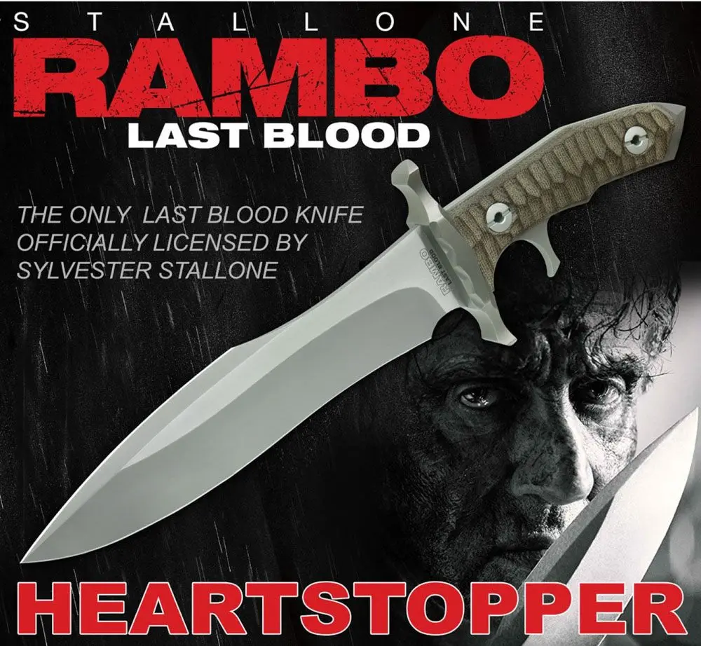 Rambo: Last Blood Replica 1/1 Heartstopper nôž 38 cm termékfotó