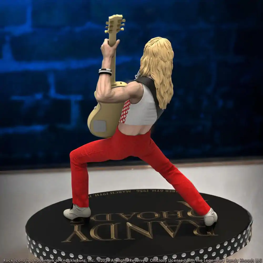 Randy Rhoads IV Rock Iconz Statue The Early Years Red Version 24 cm termékfotó