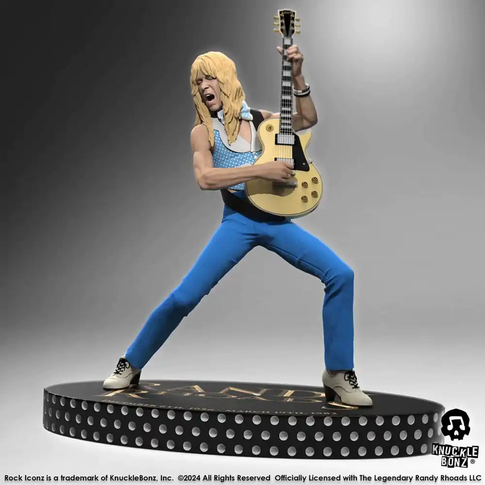 Randy Rhoads IV Rock Iconz soška The Early Years Blue verzia 24 cm termékfotó