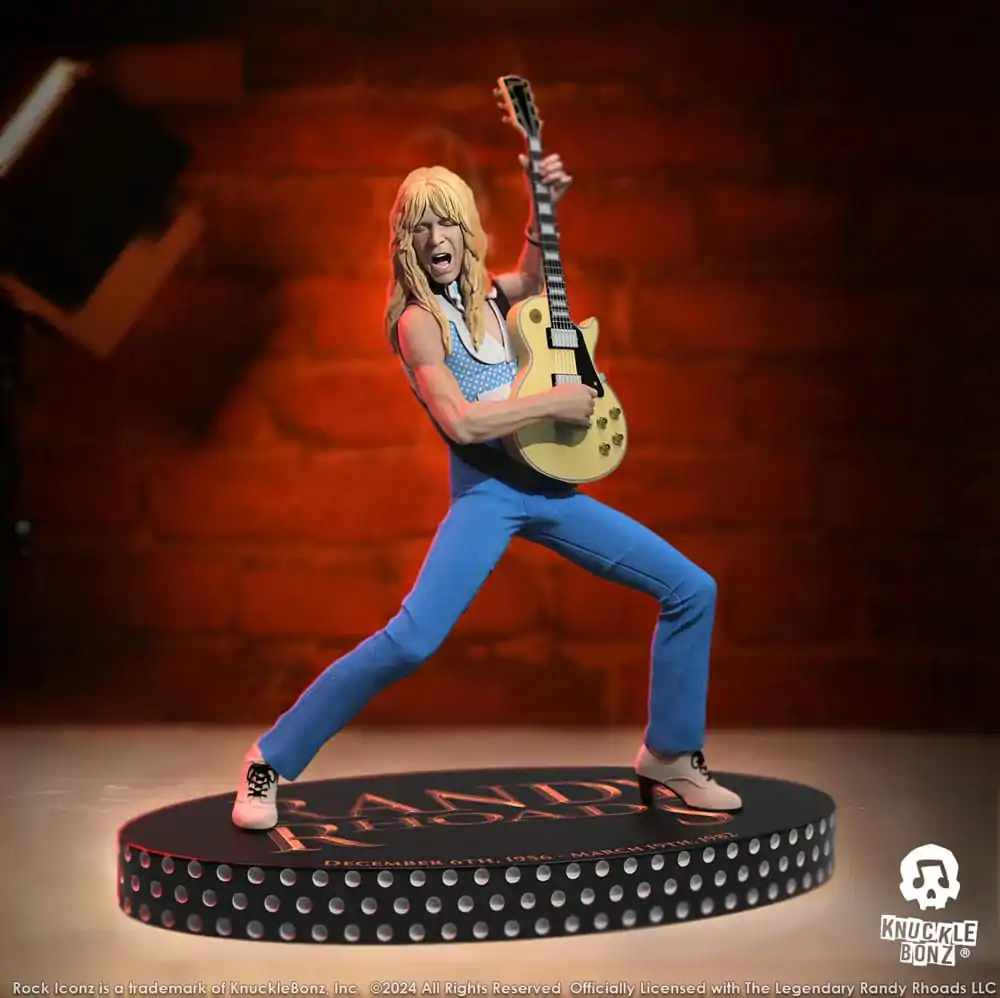 Randy Rhoads IV Rock Iconz soška The Early Years Blue verzia 24 cm termékfotó