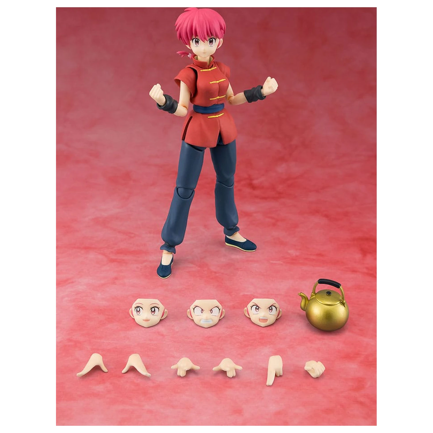 Ranma 1/2 S.H. Figuarts akčná figúrka Ranma 12 cm produktová fotografia