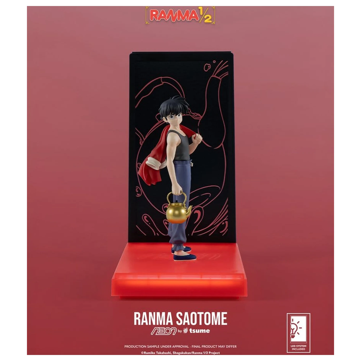 Ranma Neon figúrka 1/9 Ranma Saotome Boy 20 cm produktová fotografia