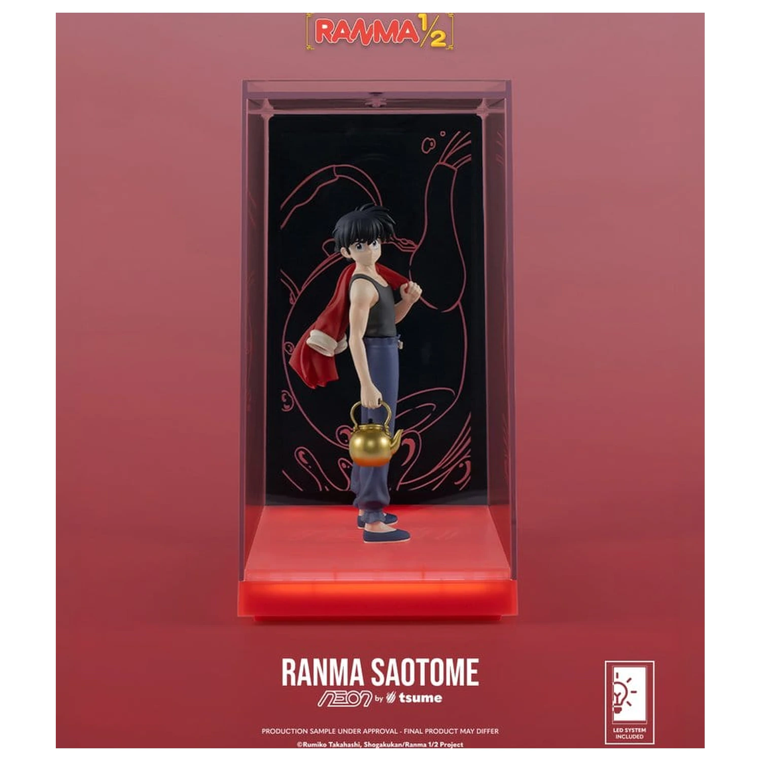 Ranma Neon figúrka 1/9 Ranma Saotome Boy 20 cm produktová fotografia
