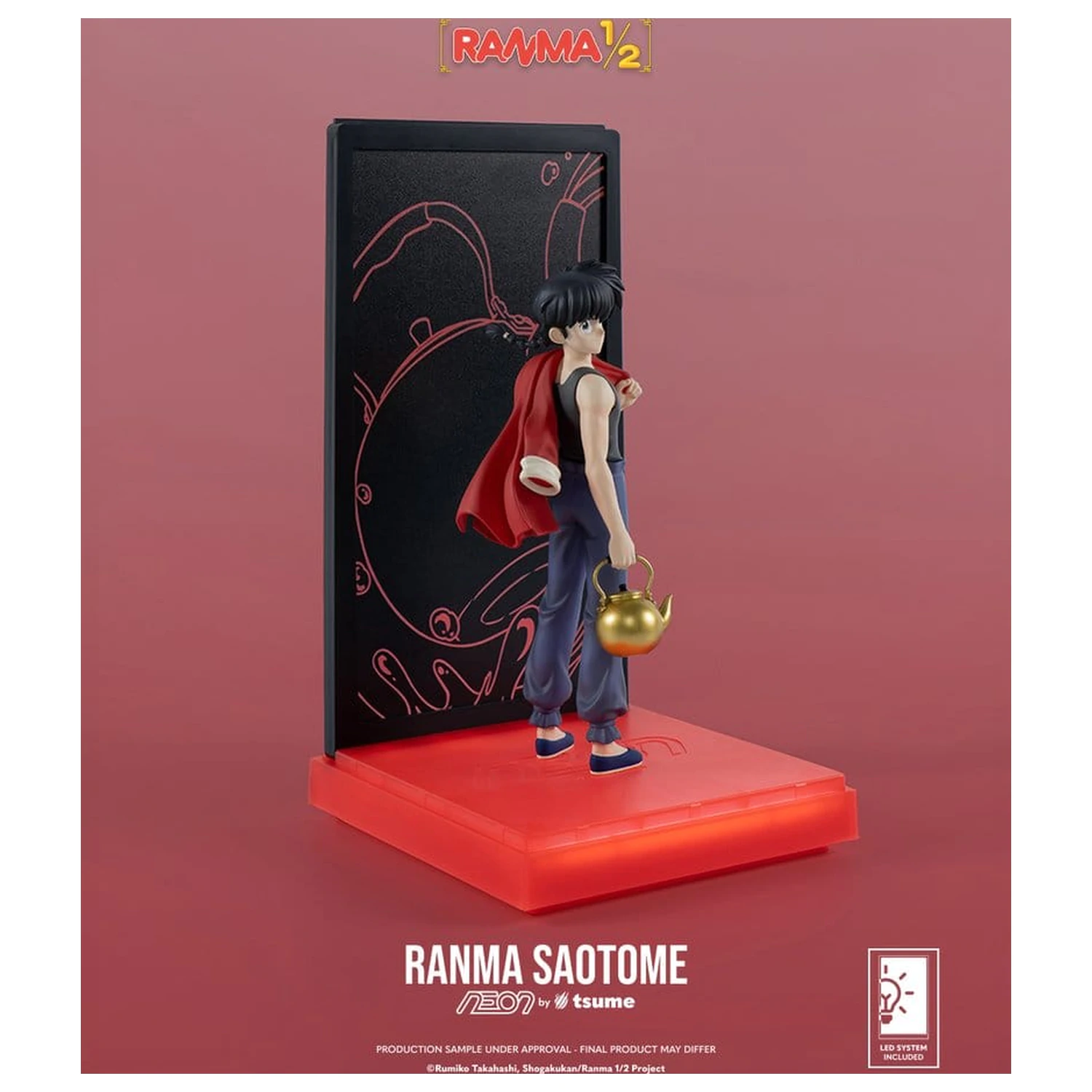 Ranma Neon figúrka 1/9 Ranma Saotome Boy 20 cm produktová fotografia