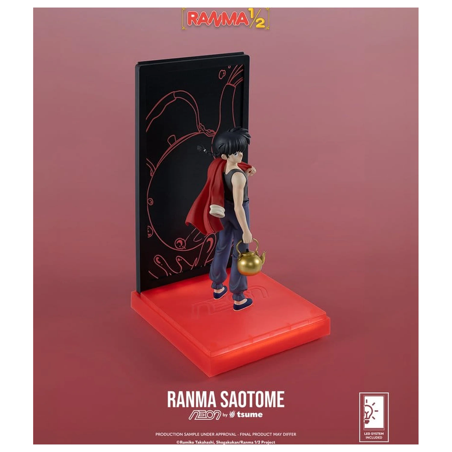 Ranma Neon figúrka 1/9 Ranma Saotome Boy 20 cm produktová fotografia