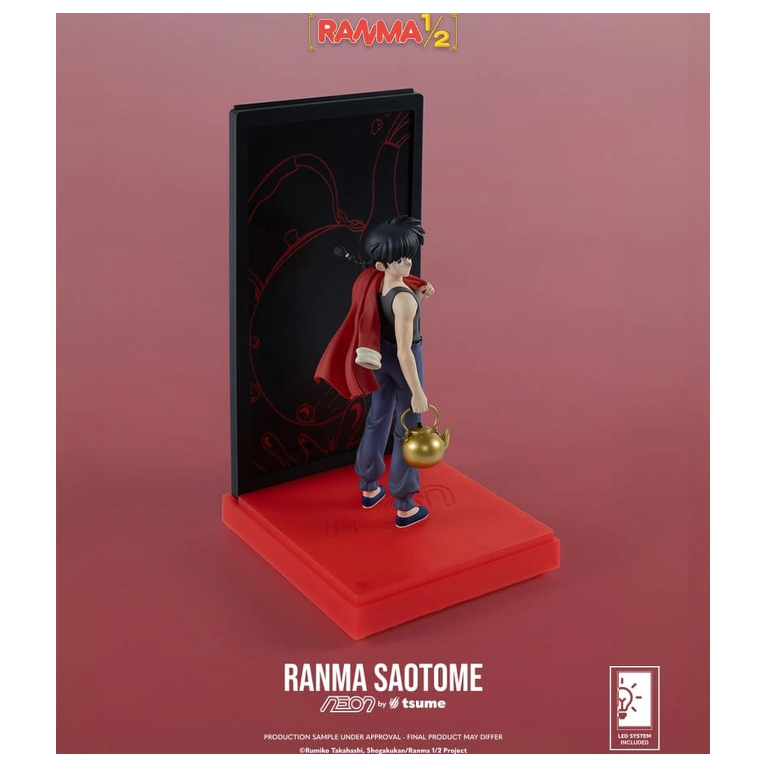 Ranma Neon figúrka 1/9 Ranma Saotome Boy 20 cm produktová fotografia
