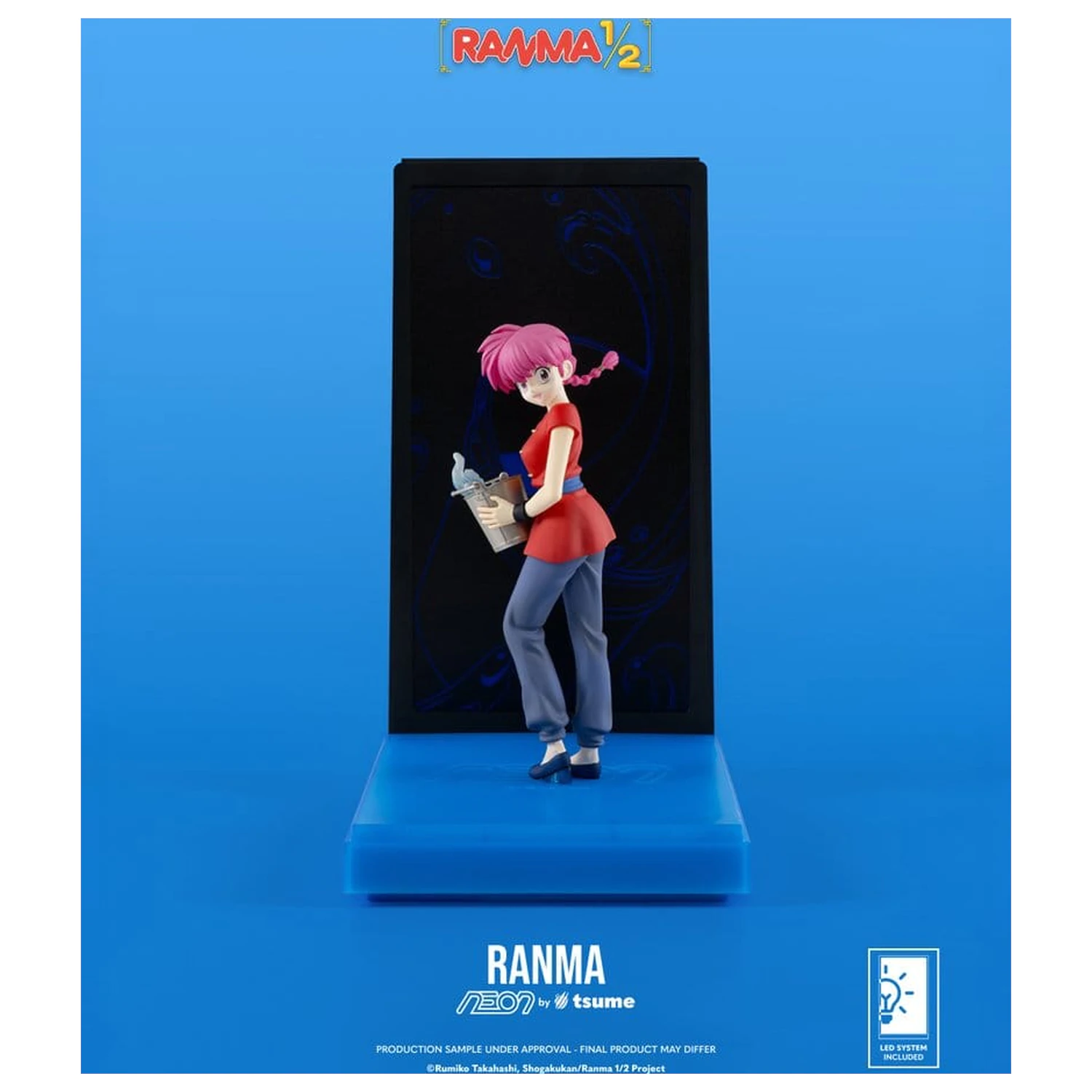 Ranma Neon Figúrka 1/9 Ranma Saotome Girl 20 cm produktová fotografia