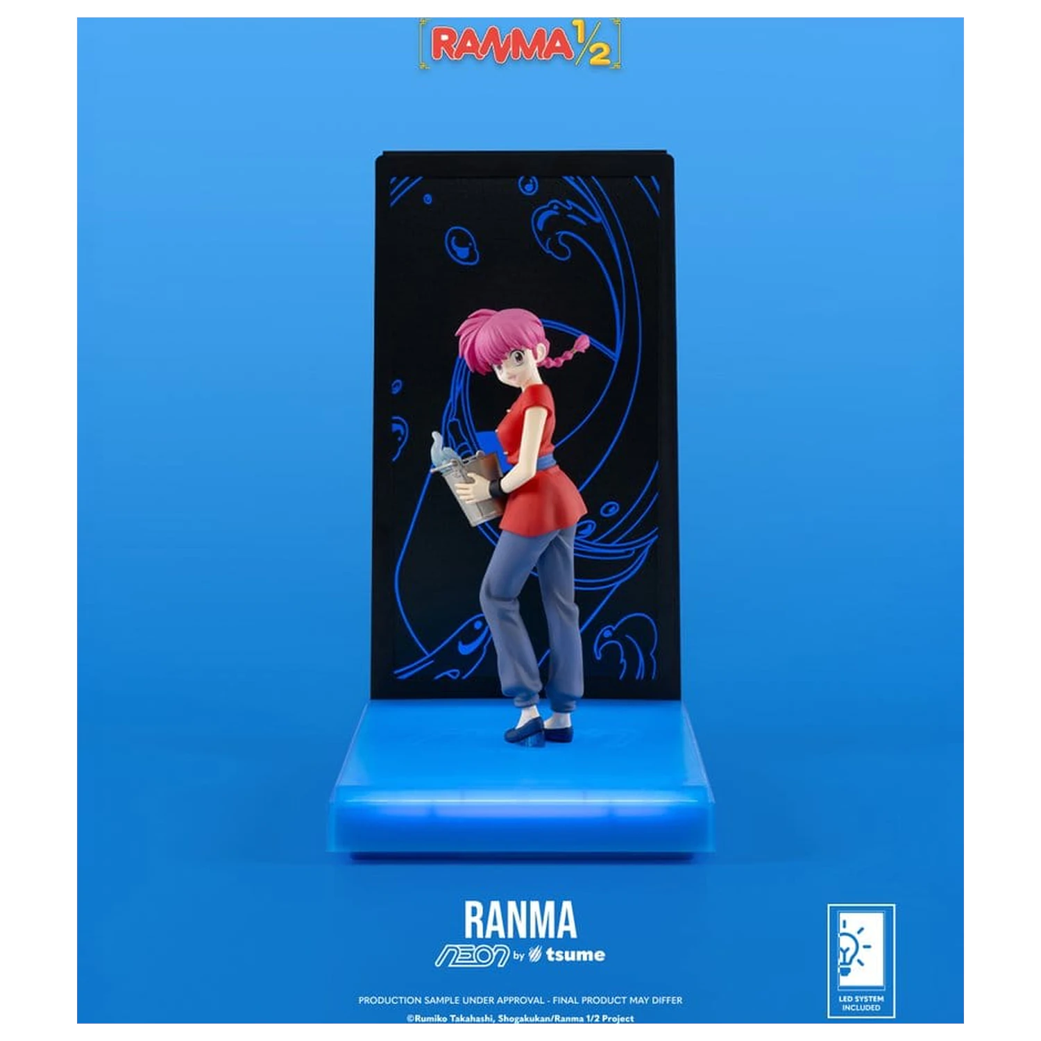 Ranma Neon Figúrka 1/9 Ranma Saotome Girl 20 cm produktová fotografia