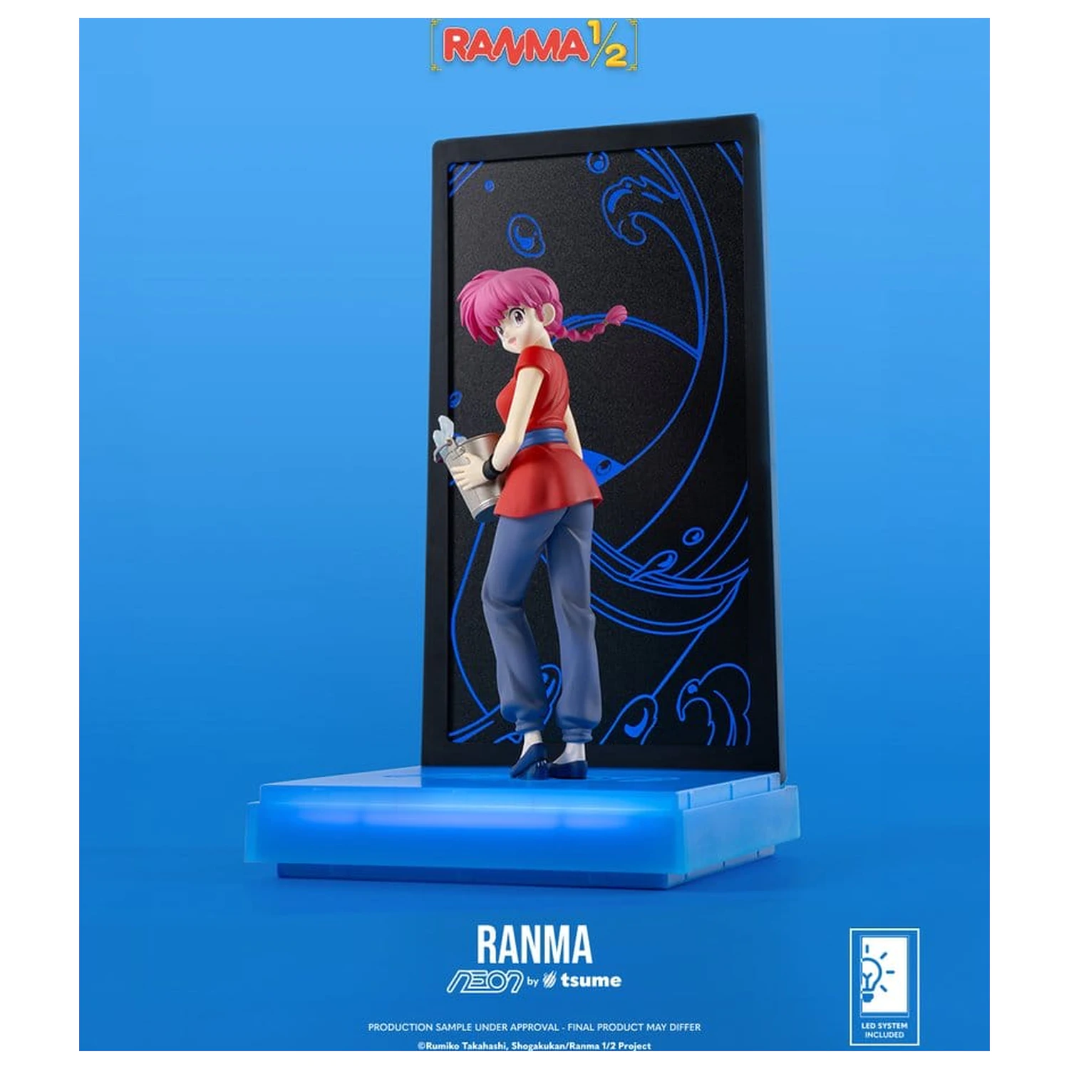 Ranma Neon Figúrka 1/9 Ranma Saotome Girl 20 cm produktová fotografia
