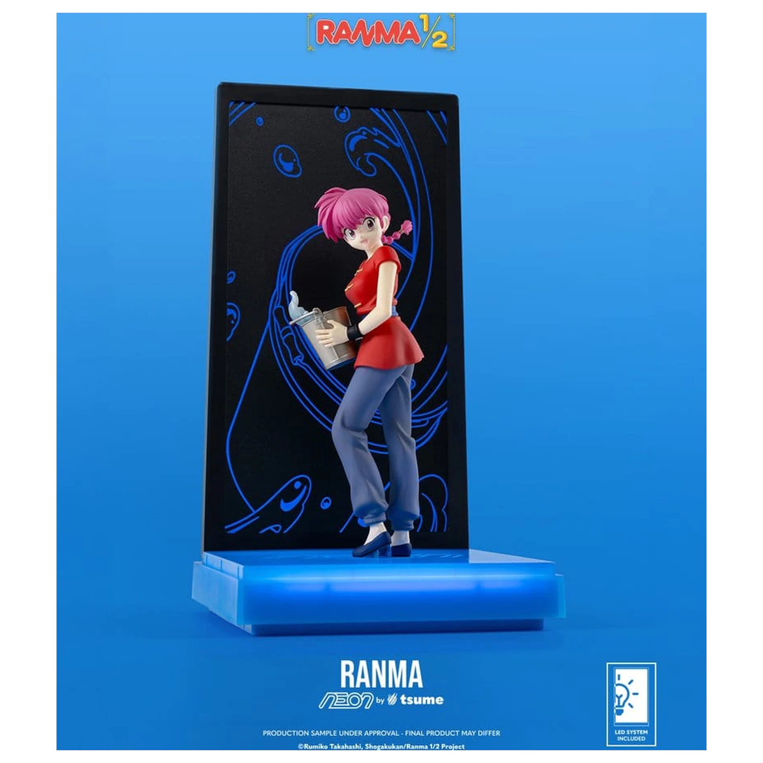 Ranma Neon Figúrka 1/9 Ranma Saotome Girl 20 cm produktová fotografia