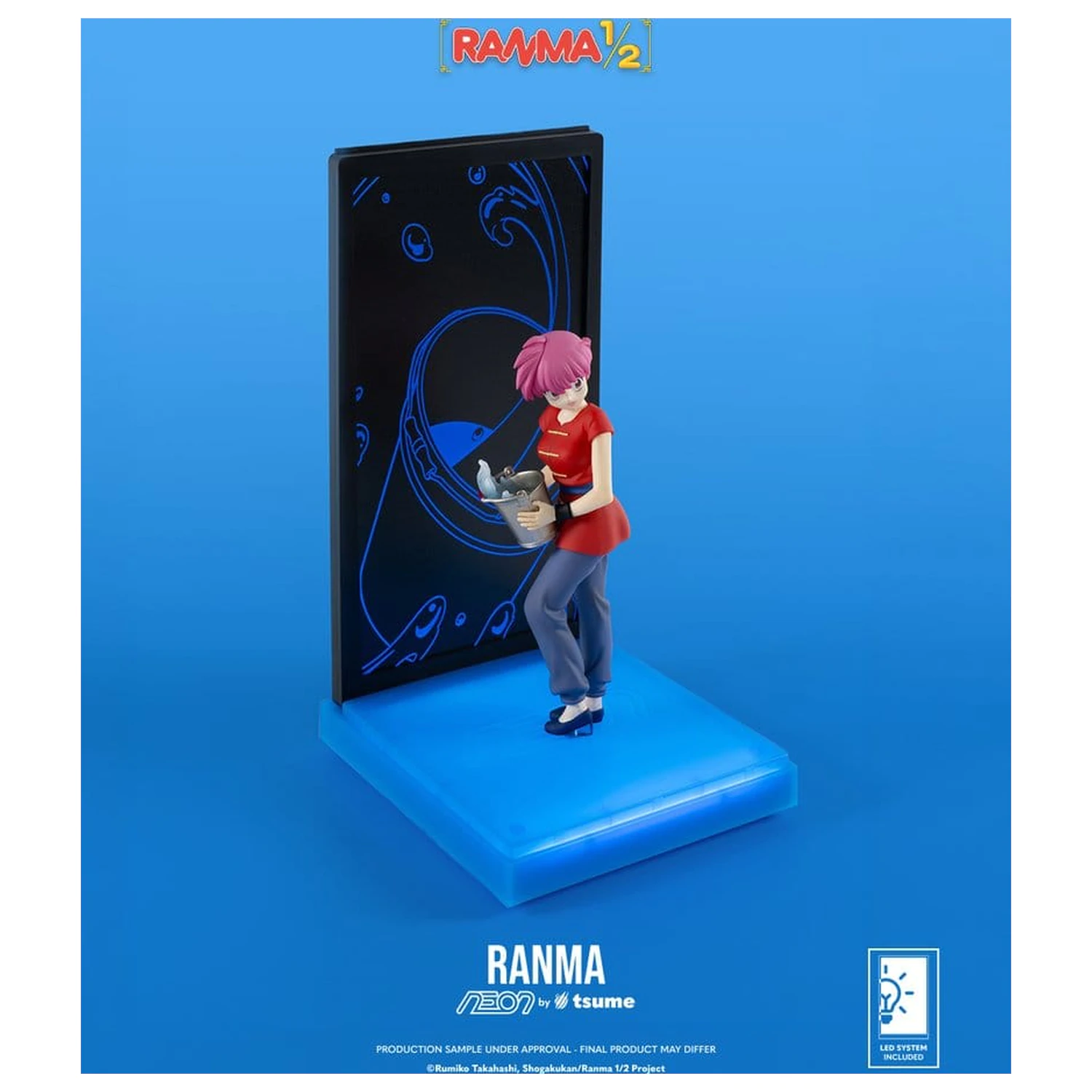 Ranma Neon Figúrka 1/9 Ranma Saotome Girl 20 cm produktová fotografia