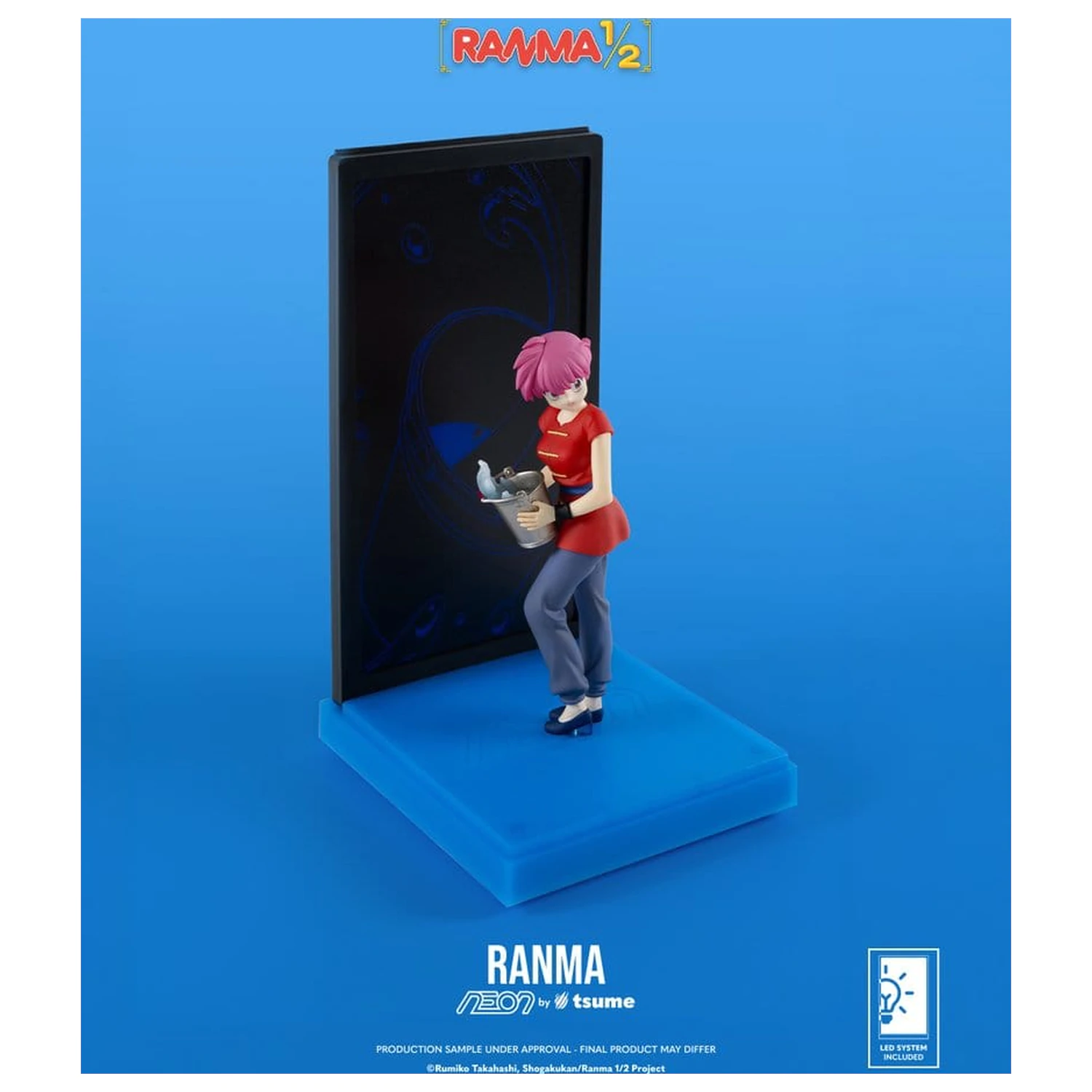Ranma Neon Figúrka 1/9 Ranma Saotome Girl 20 cm produktová fotografia