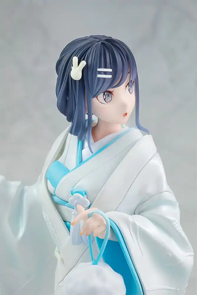 Rascal Does Not Dream of a Bunny Girl Senpai Statue 1/7 Mai Sakurajima White Kimono Ver. 23 cm Socha produktová fotografia