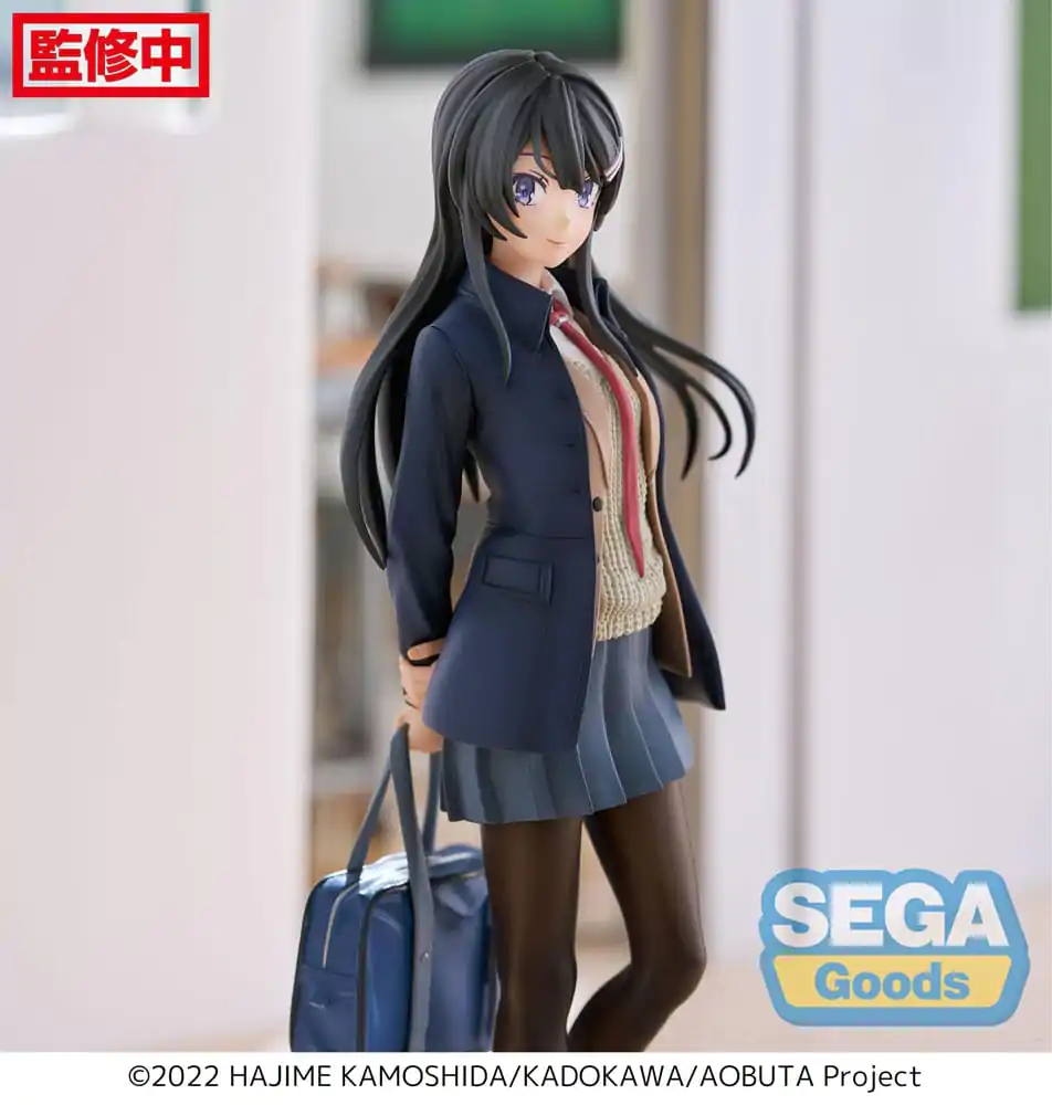 Rascal Does Not Dream of a Sister Venturing Out Luminasta PVC Socha Mai Sakurajima 18 cm produktová fotografia