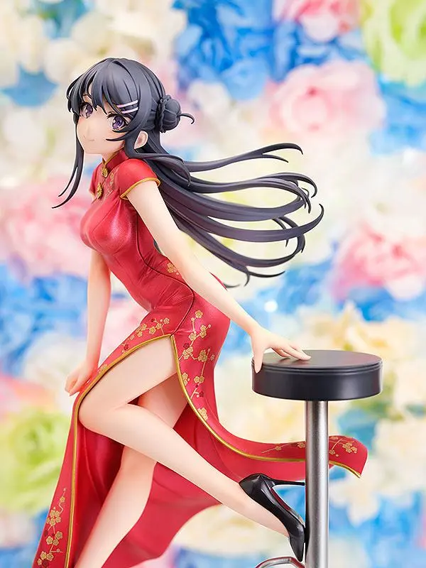 Rascal Does Not Dream of Bunny Girl Senpai Statue 1/7 Mai Sakurajima Chinese Dress Ver. 22 cm termékfotó