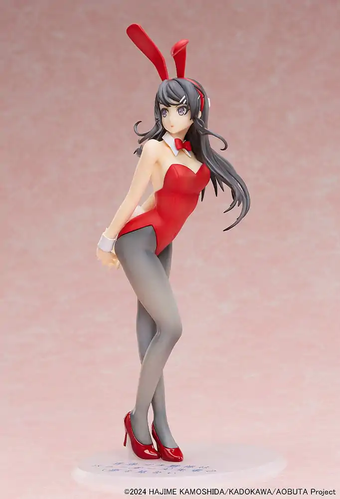 Rascal Does Not Dream of Bunny Girl Senpai Socha 1/7 Mai Sakurajima Red Bunny Girl Ver. 27 cm produktová fotografia