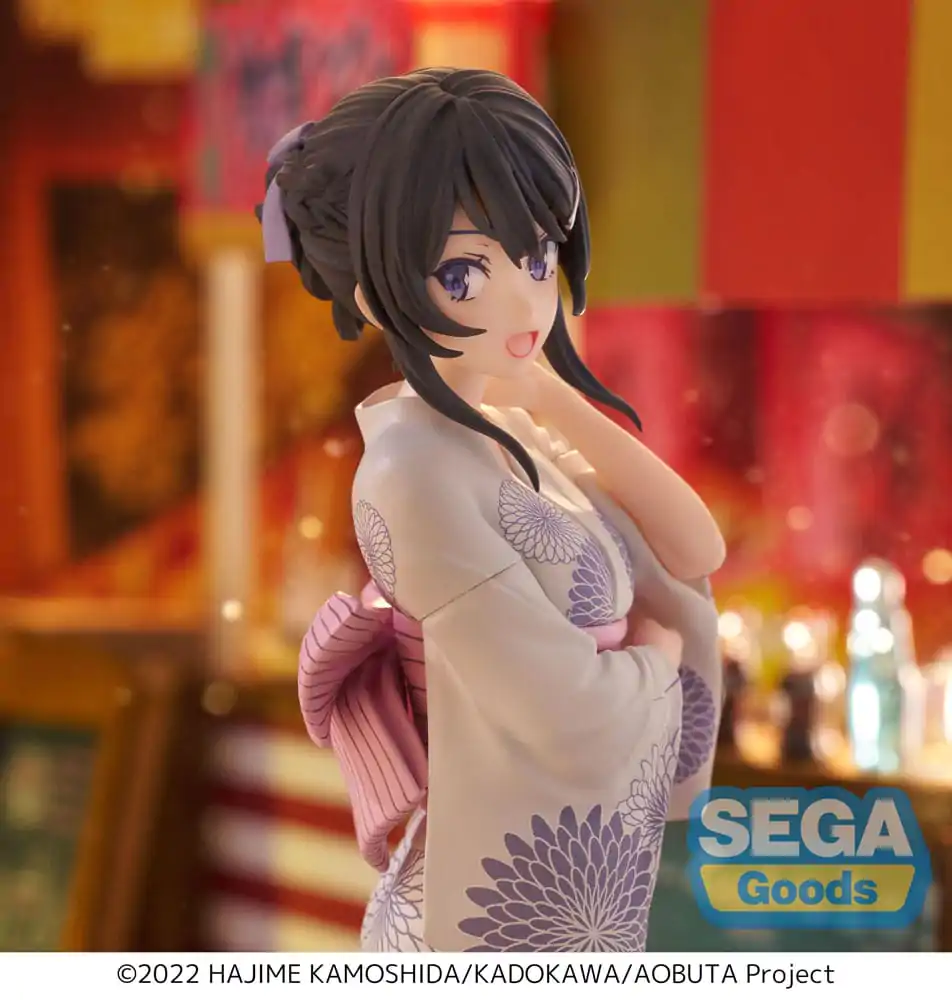 Rascal Does Not Dream of Bunny Girl Senpai Luminasta PVC Socha Mai Sakurajima Yukata 22 cm produktová fotografia