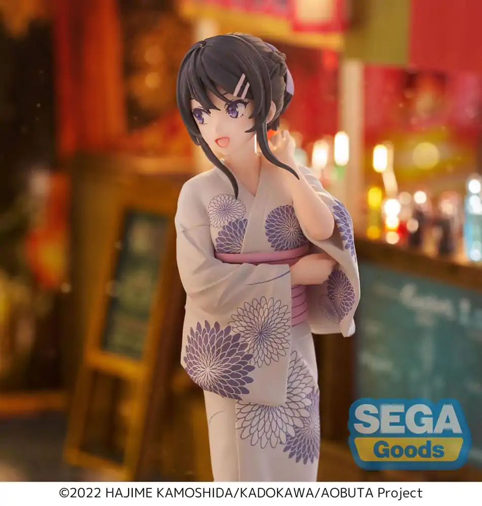 Rascal Does Not Dream of Bunny Girl Senpai Luminasta PVC Socha Mai Sakurajima Yukata 22 cm produktová fotografia