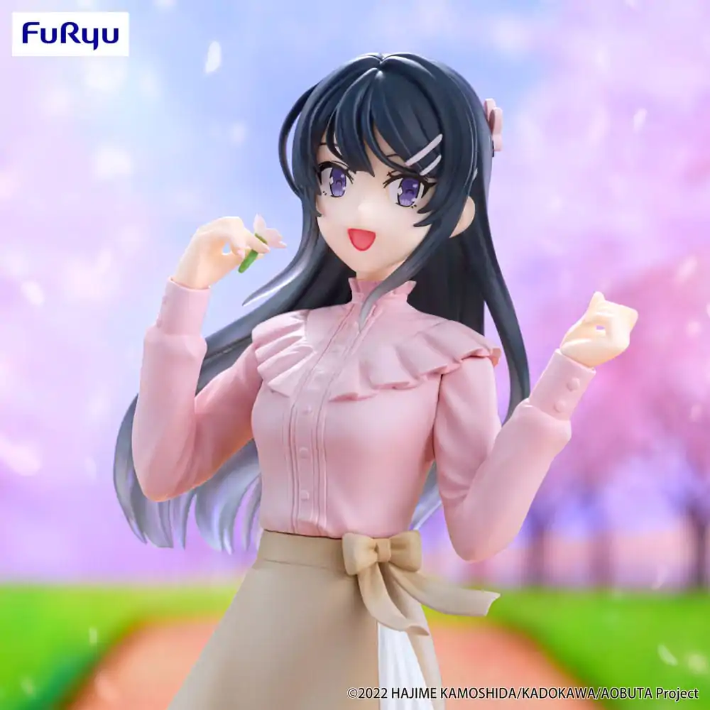 Rascal Does Not Dream of Bunny Girl Senpai Trio-Try-iT PVC socha Mai Sakurajima Spring Outfit Ver. 21 cm termékfotó