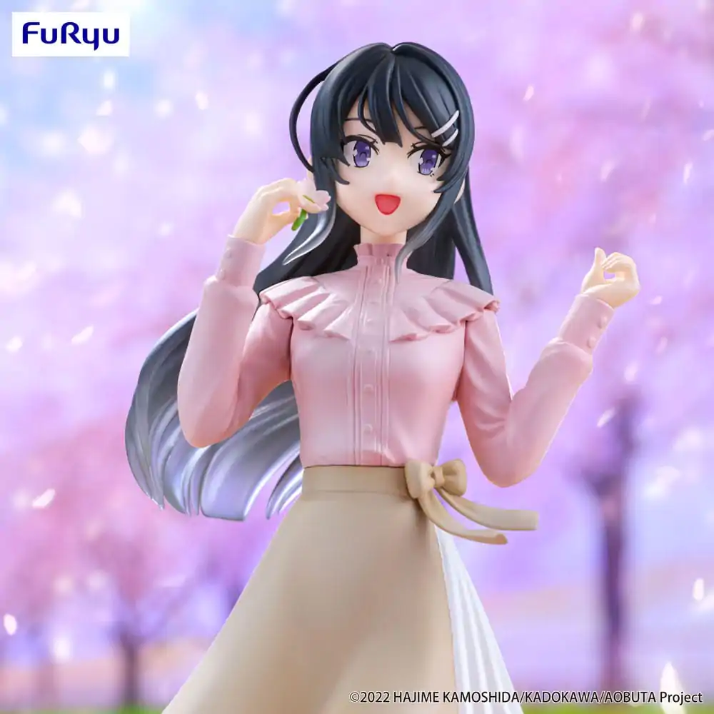 Rascal Does Not Dream of Bunny Girl Senpai Trio-Try-iT PVC socha Mai Sakurajima Spring Outfit Ver. 21 cm termékfotó