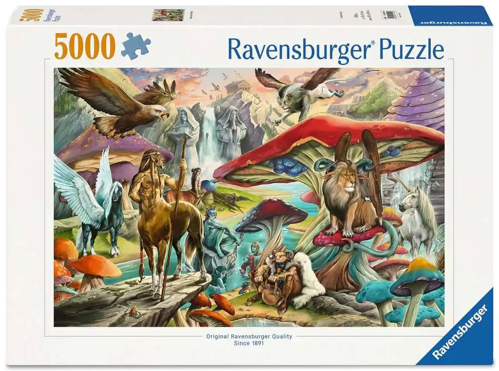 Ravensburger Puzzle Huby a mýty (5000 dielikov) produktová fotografia
