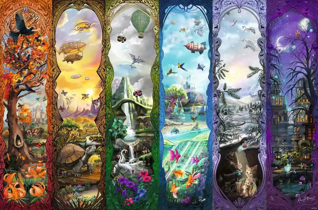 Ravensburger Puzzle The Six Portals (7000 dielikov) produktová fotografia
