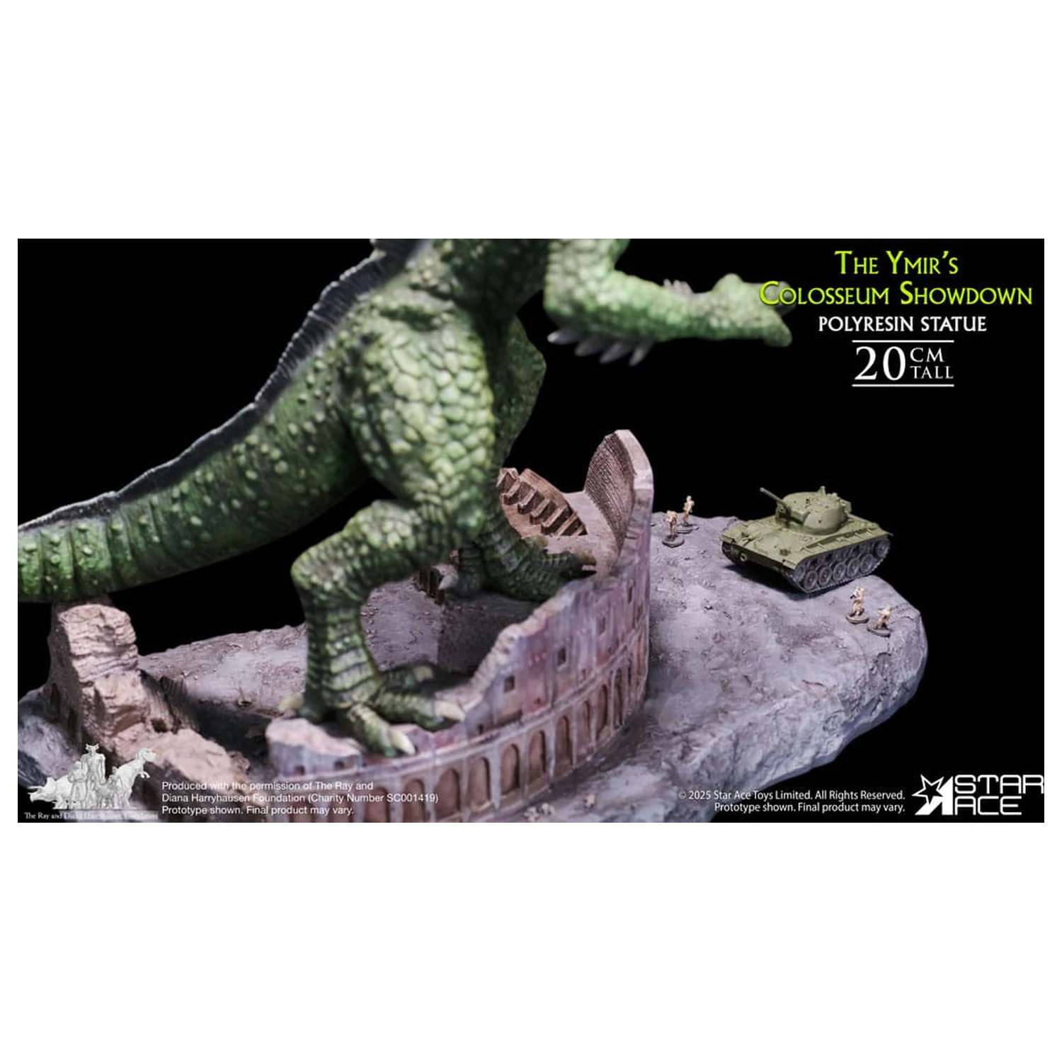 Ray Harryhausen Dioráma 1/8 The Ymir's Colosseum Showdown 20 cm produktová fotografia