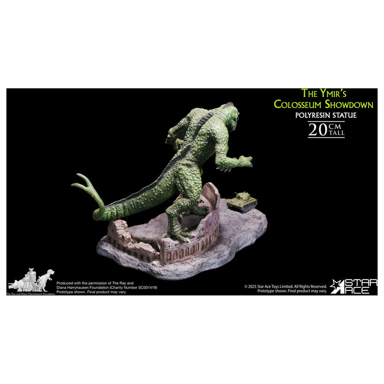 Ray Harryhausen Dioráma 1/8 The Ymir's Colosseum Showdown 20 cm produktová fotografia