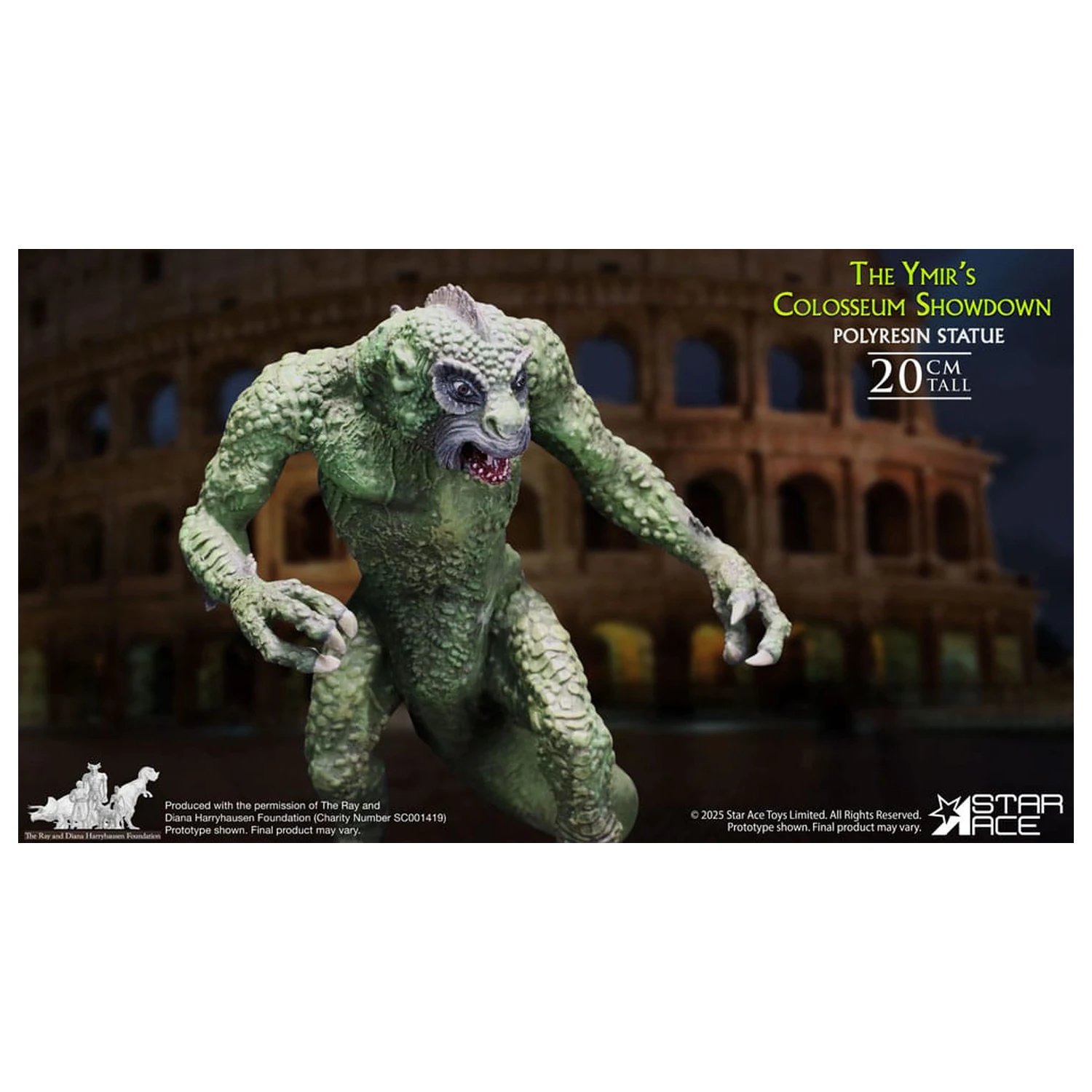 Ray Harryhausen Dioráma 1/8 The Ymir's Colosseum Showdown 20 cm produktová fotografia
