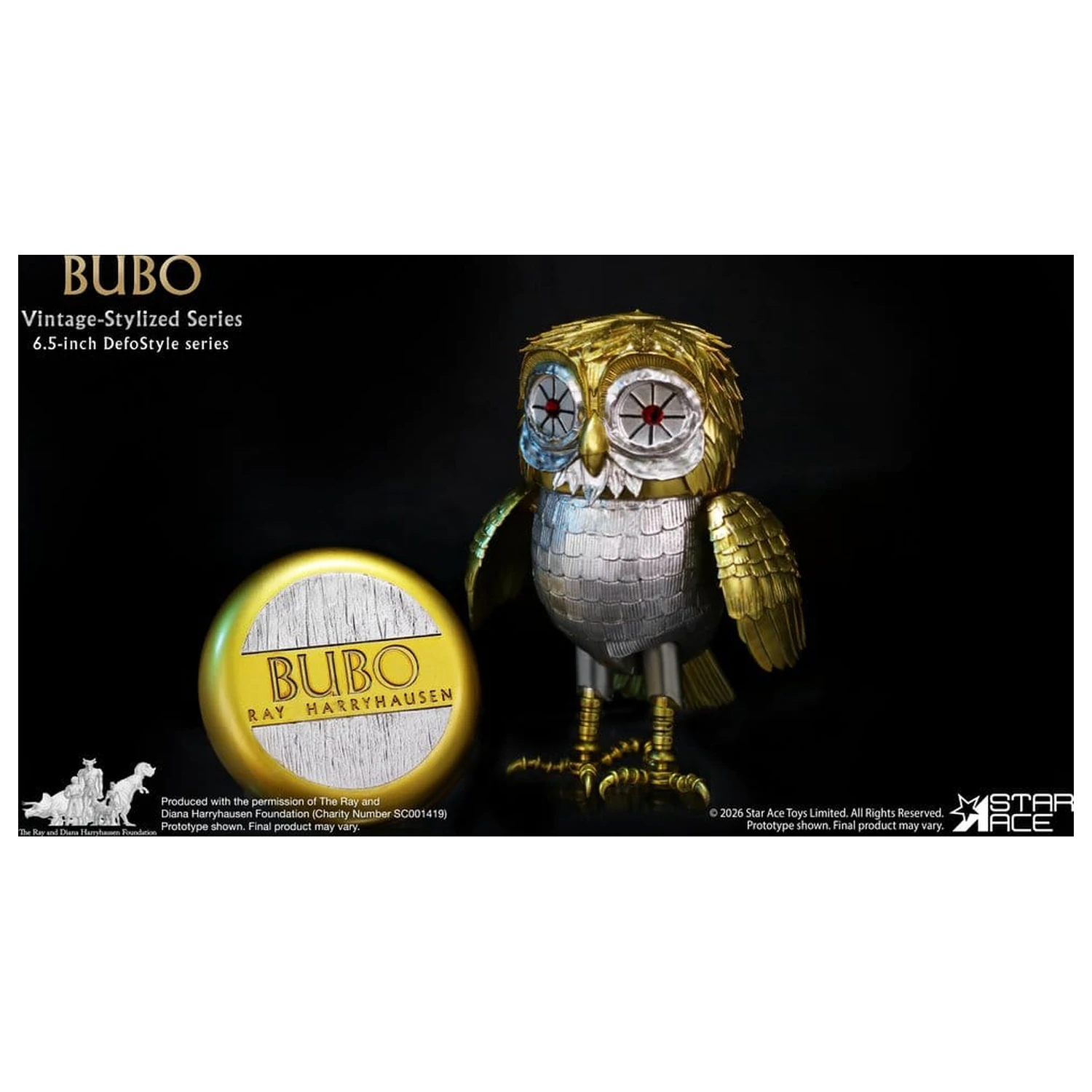 Ray Harryhausen Collection DefoStyle Soft-vinyl socha Bubo 17 cm produktová fotografia