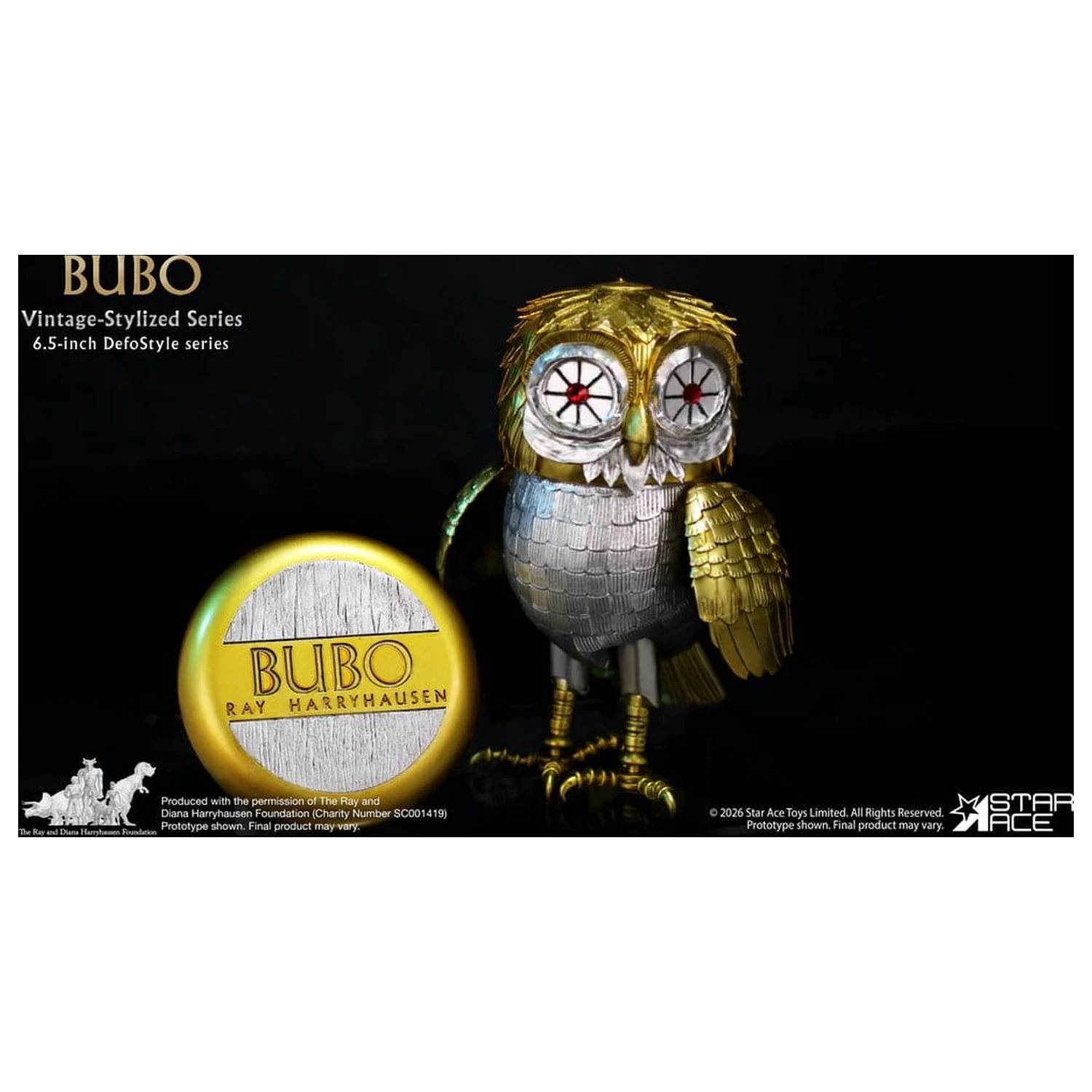 Ray Harryhausen Collection DefoStyle Soft-vinyl socha Bubo 17 cm produktová fotografia