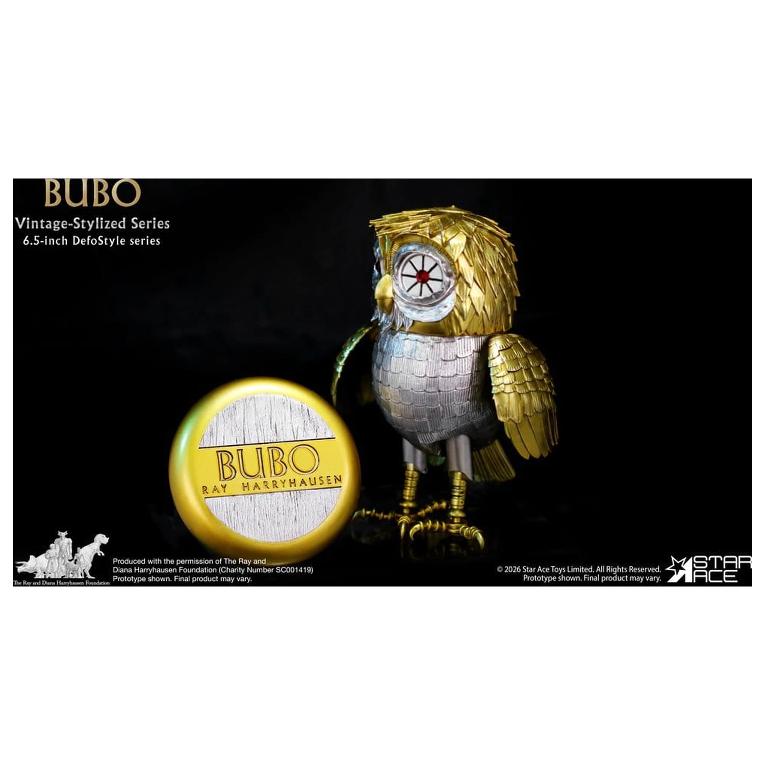 Ray Harryhausen Collection DefoStyle Soft-vinyl socha Bubo 17 cm produktová fotografia
