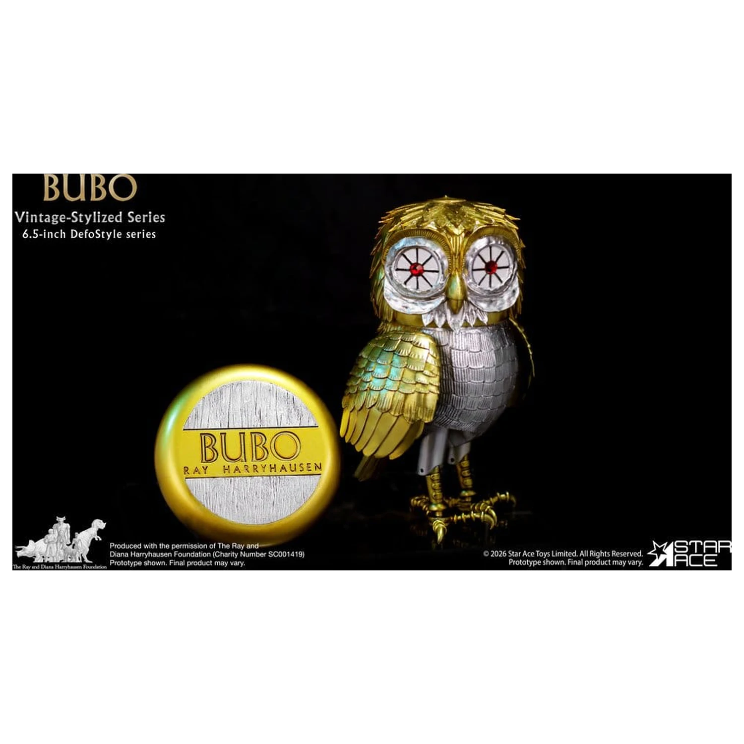 Ray Harryhausen Collection DefoStyle Soft-vinyl socha Bubo 17 cm produktová fotografia