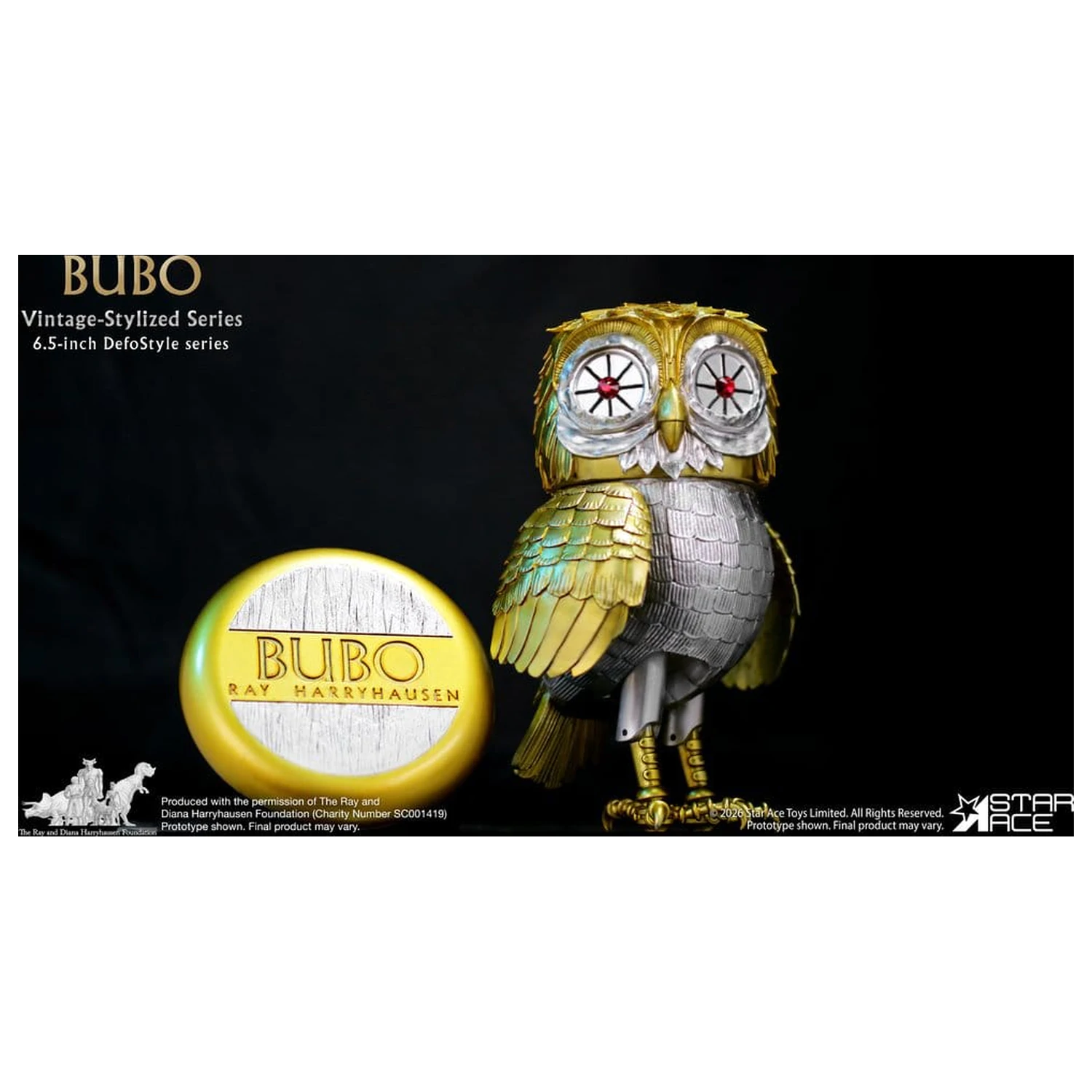Ray Harryhausen Collection DefoStyle Soft-vinyl socha Bubo 17 cm produktová fotografia