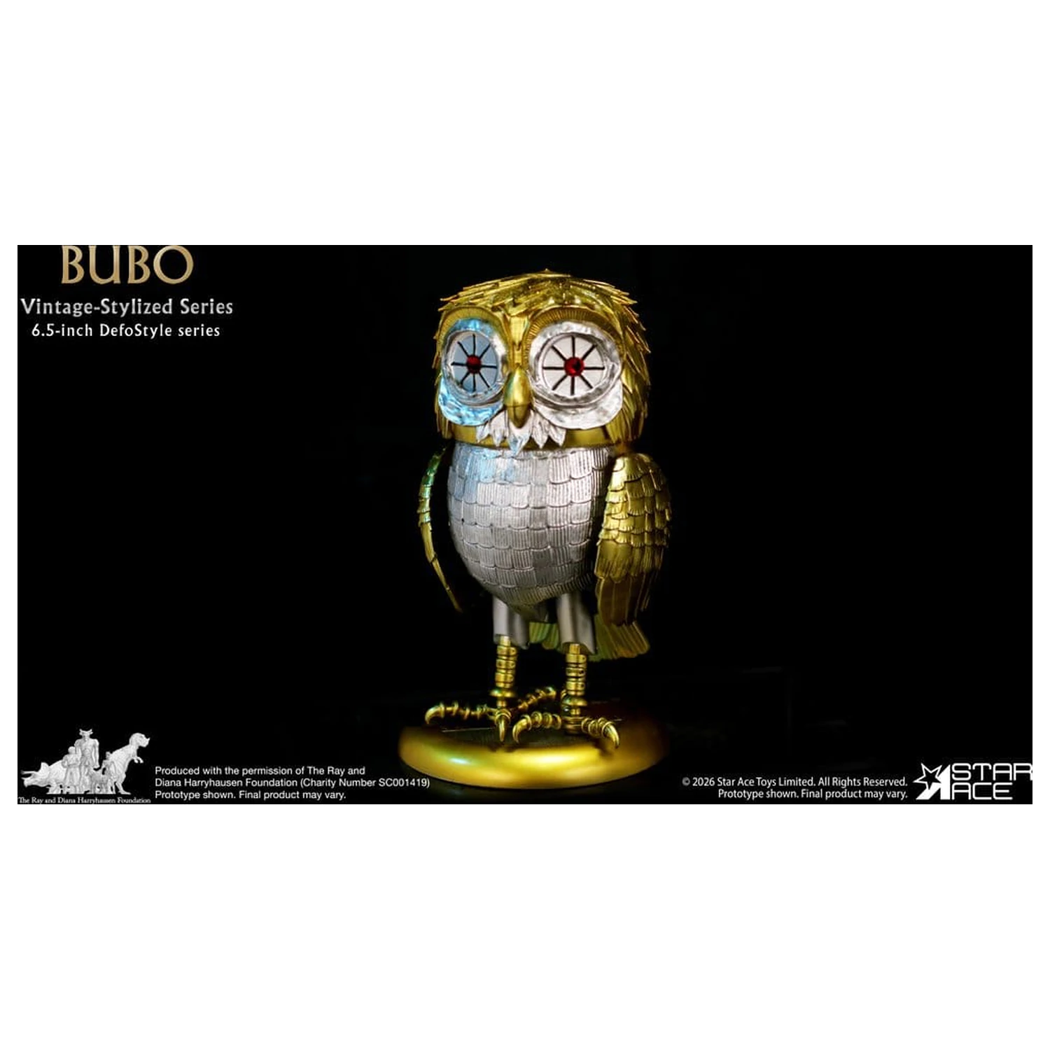 Ray Harryhausen Collection DefoStyle Soft-vinyl socha Bubo 17 cm produktová fotografia