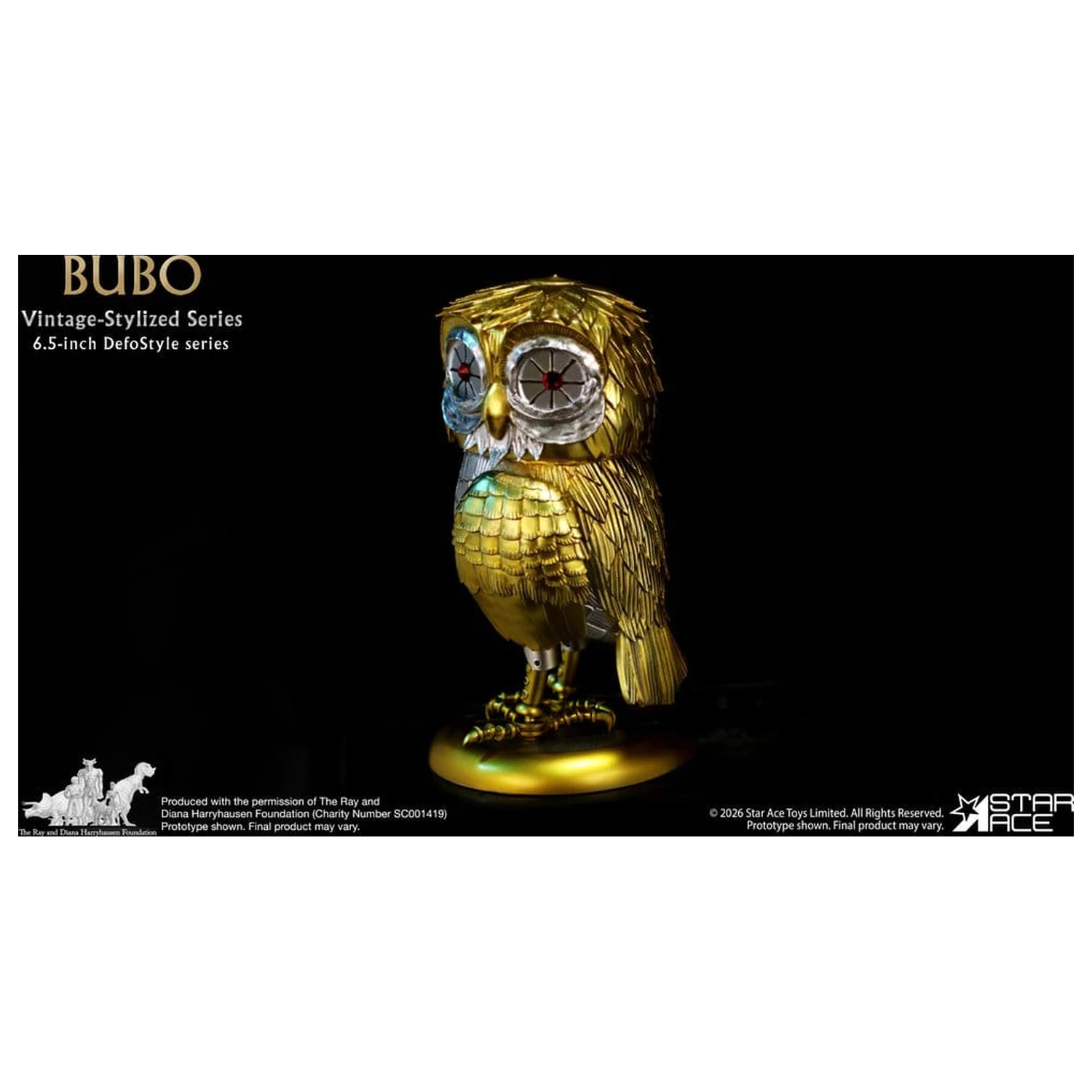 Ray Harryhausen Collection DefoStyle Soft-vinyl socha Bubo 17 cm produktová fotografia
