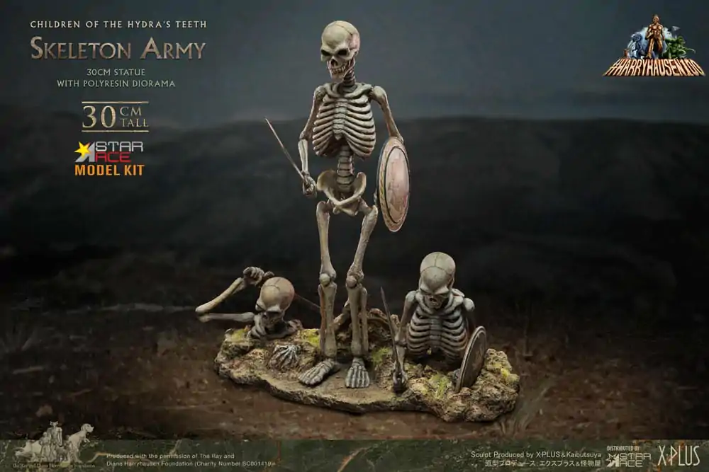 Ray Harryhausen´s Resin Model Kit Deti Hydriných zubov Skeleton Army 30 cmRay Harryhausen´s Resin Model Kit Children of the Hydra´s Teeth Kostra Armáda 30 cm produktová fotografia