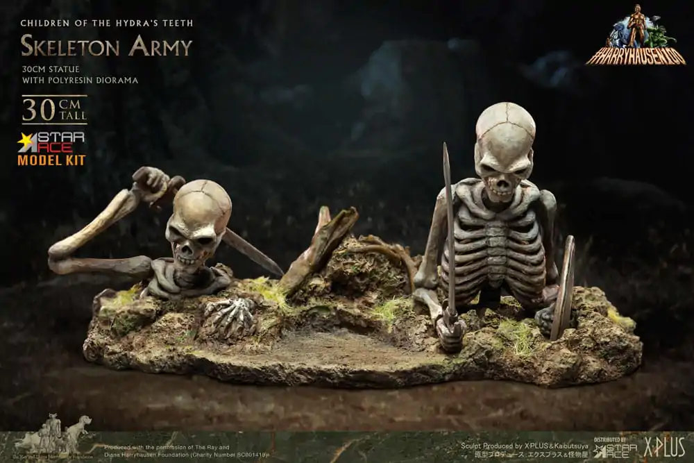 Ray Harryhausen´s Resin Model Kit Deti Hydriných zubov Skeleton Army 30 cmRay Harryhausen´s Resin Model Kit Children of the Hydra´s Teeth Kostra Armáda 30 cm produktová fotografia