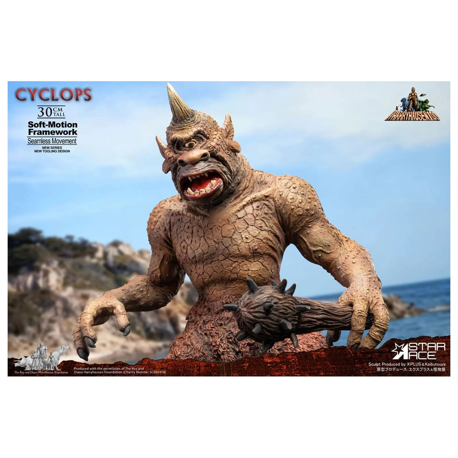 Ray Harryhausen Soft-Motion Series Socha Cyclops 30 cm produktová fotografia