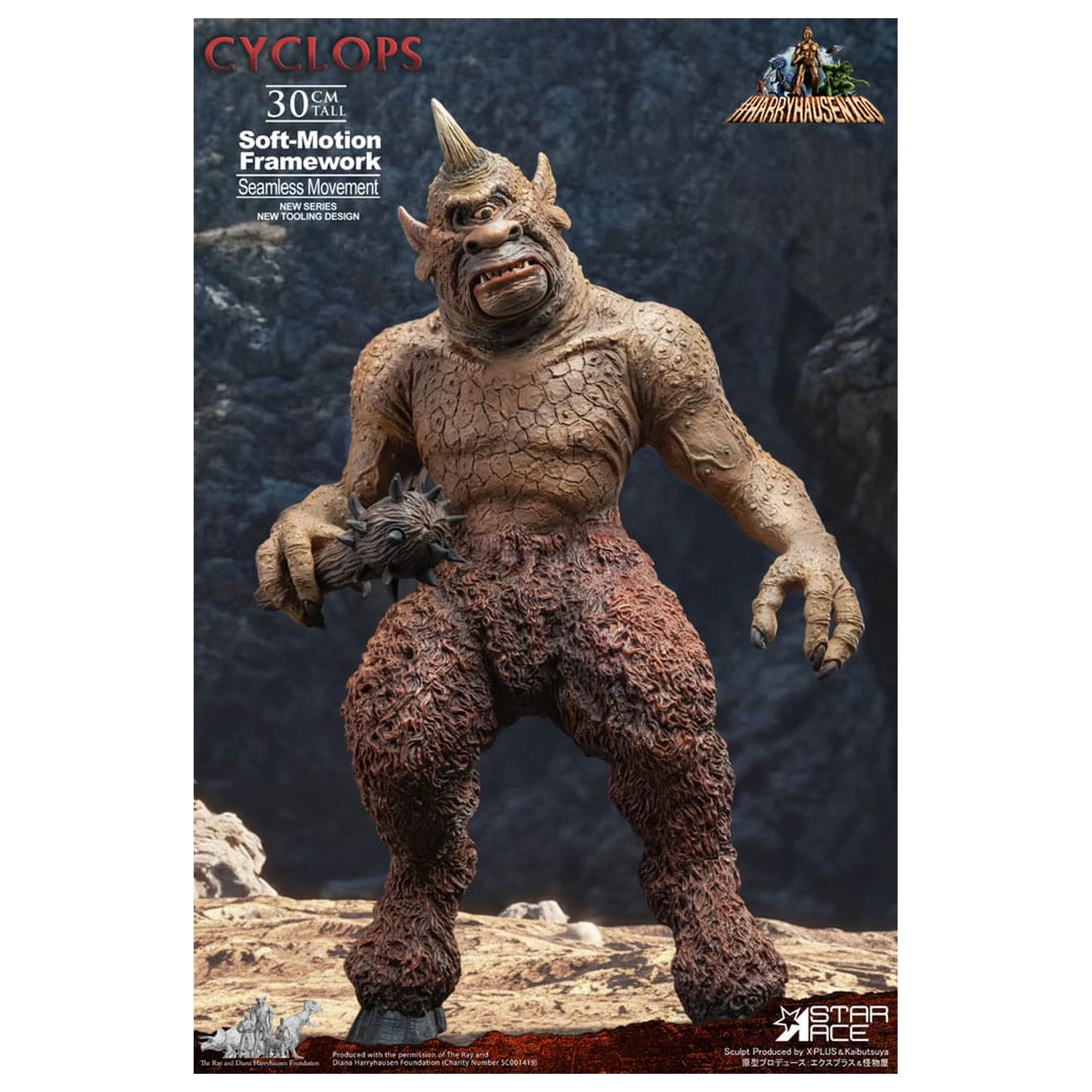 Ray Harryhausen Soft-Motion Series Socha Cyclops 30 cm produktová fotografia