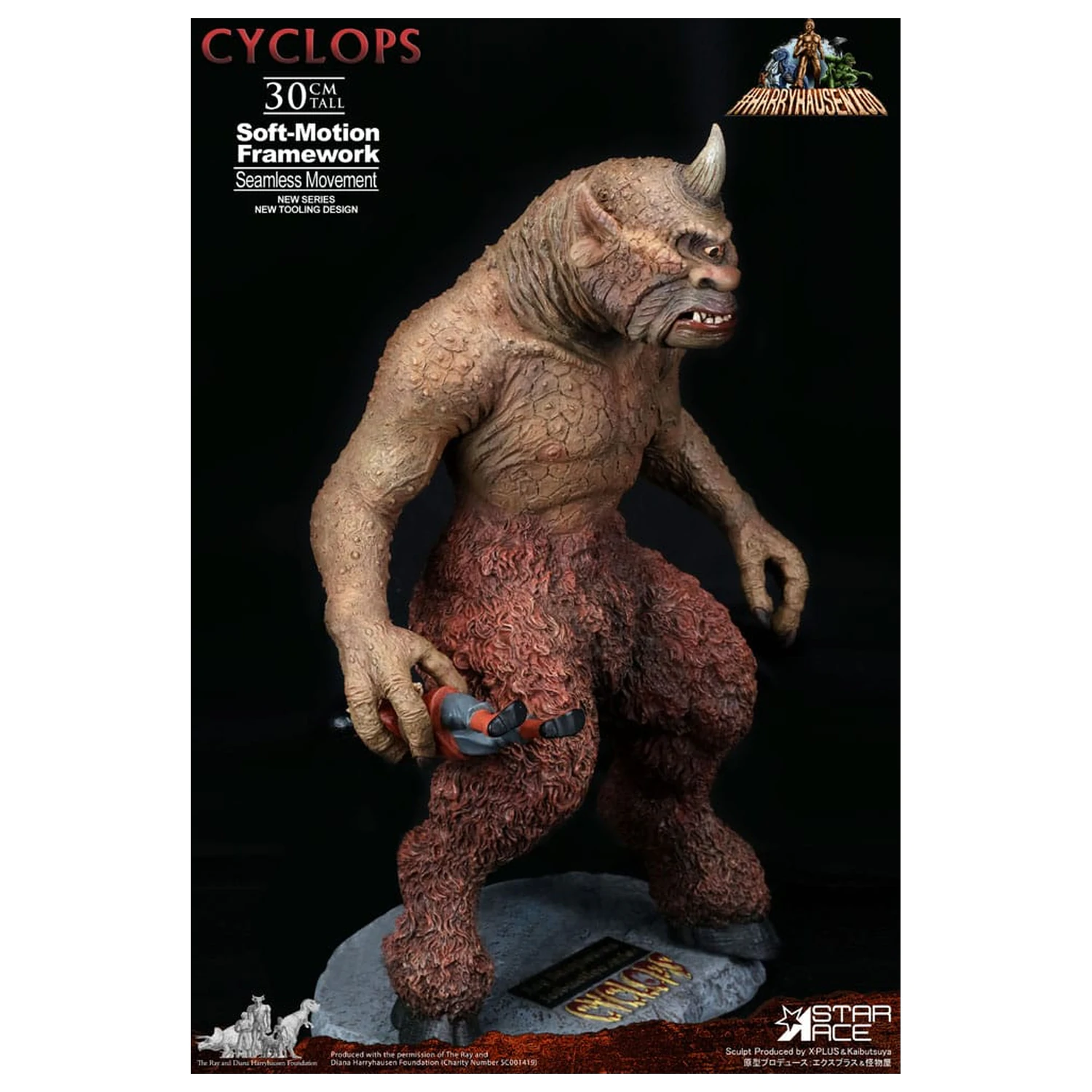 Ray Harryhausen Soft-Motion Series Socha Cyclops 30 cm produktová fotografia