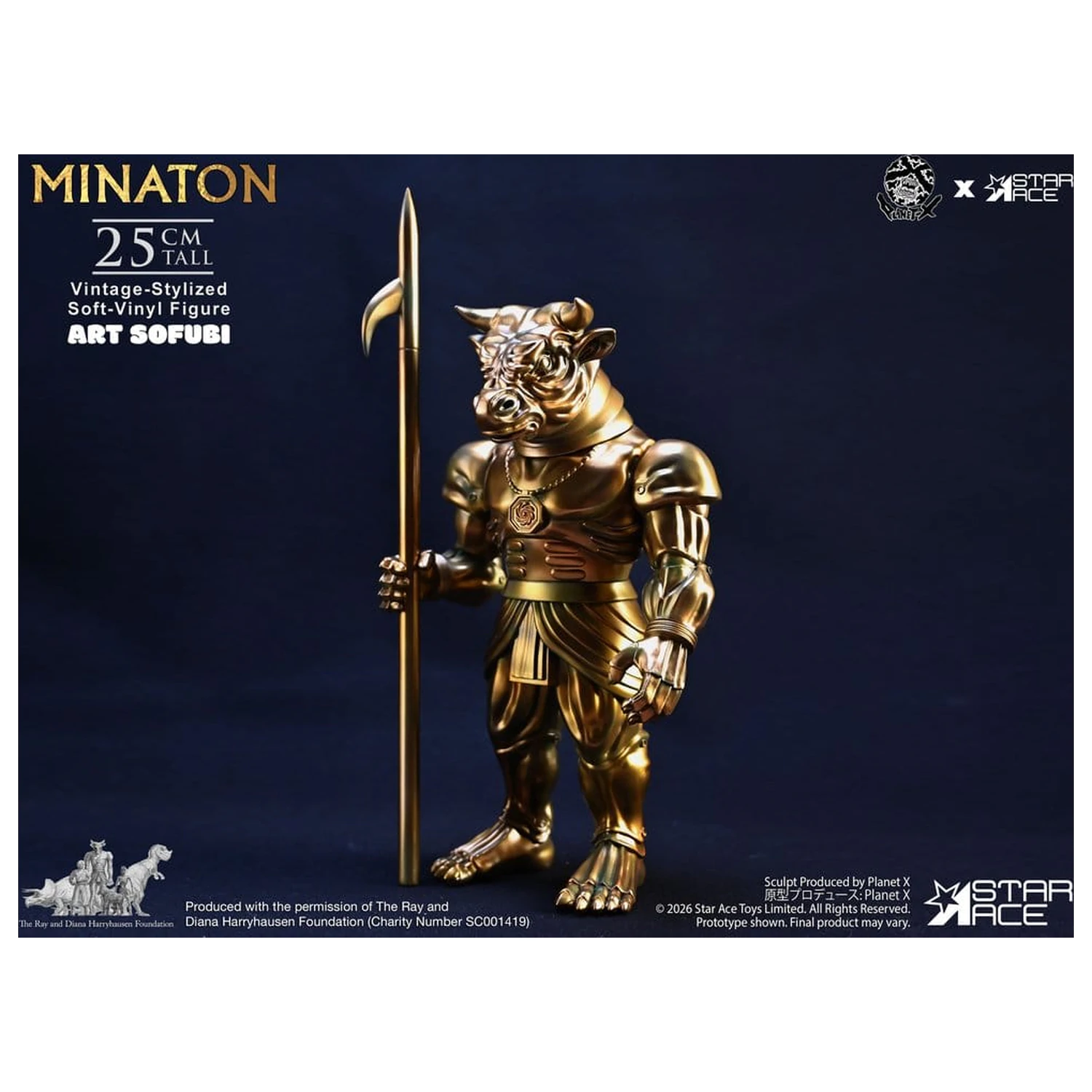 Ray Harryhausen Soft Vinyl Socha Minaton Vintage-Style 25 cm produktová fotografia