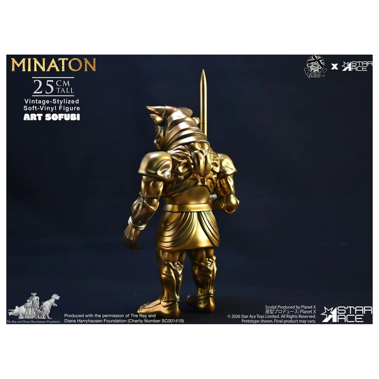 Ray Harryhausen Soft Vinyl Socha Minaton Vintage-Style 25 cm produktová fotografia