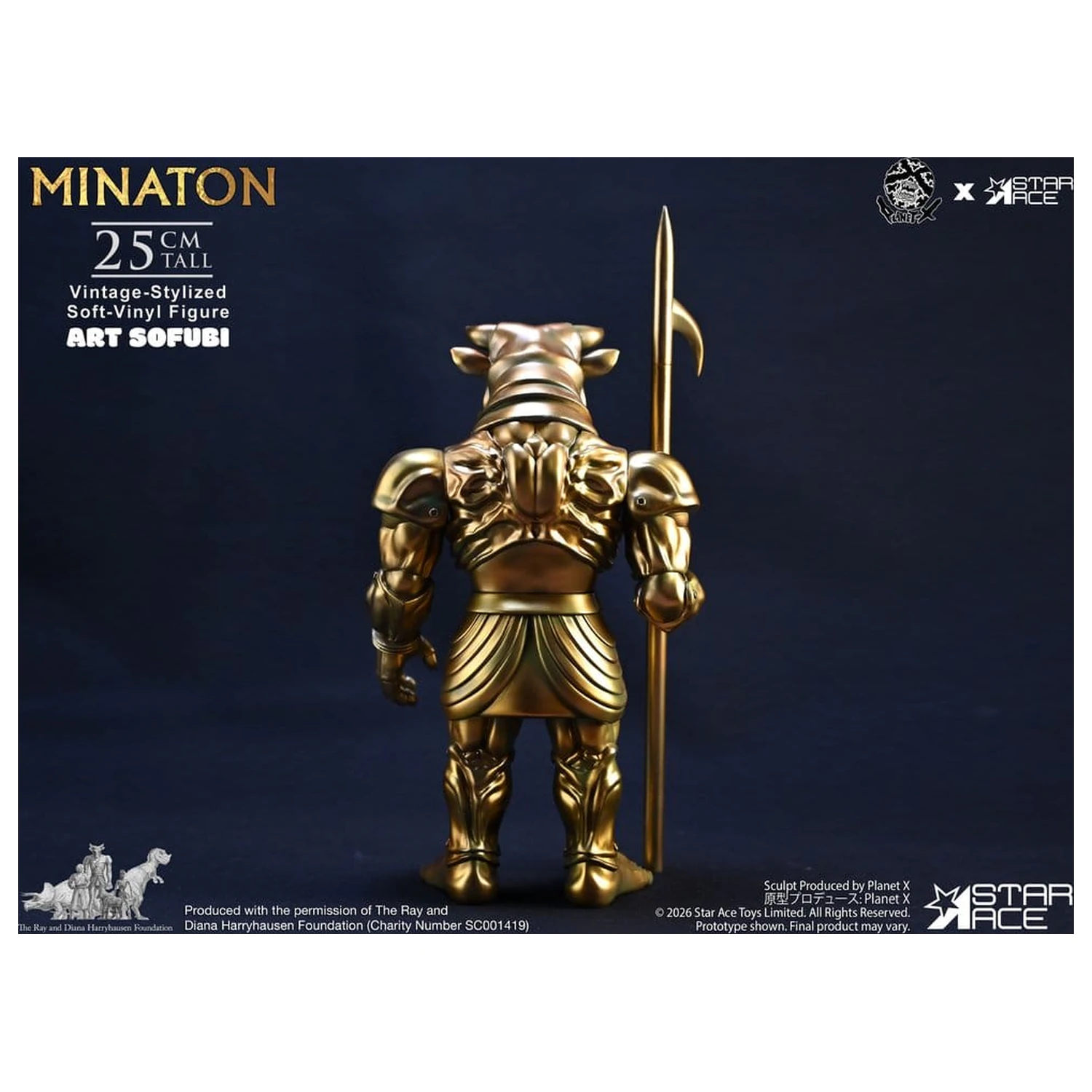 Ray Harryhausen Soft Vinyl Socha Minaton Vintage-Style 25 cm produktová fotografia
