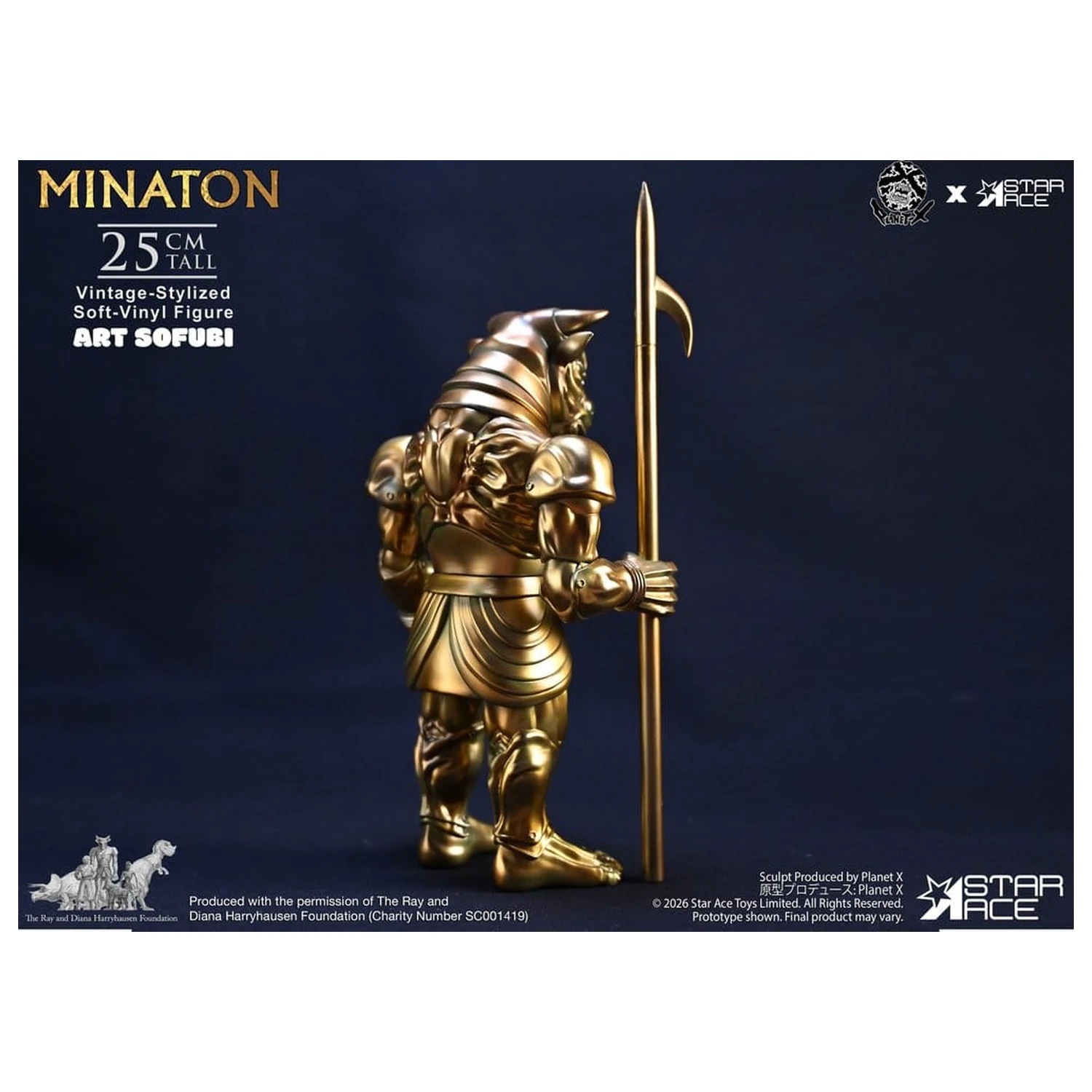 Ray Harryhausen Soft Vinyl Socha Minaton Vintage-Style 25 cm produktová fotografia