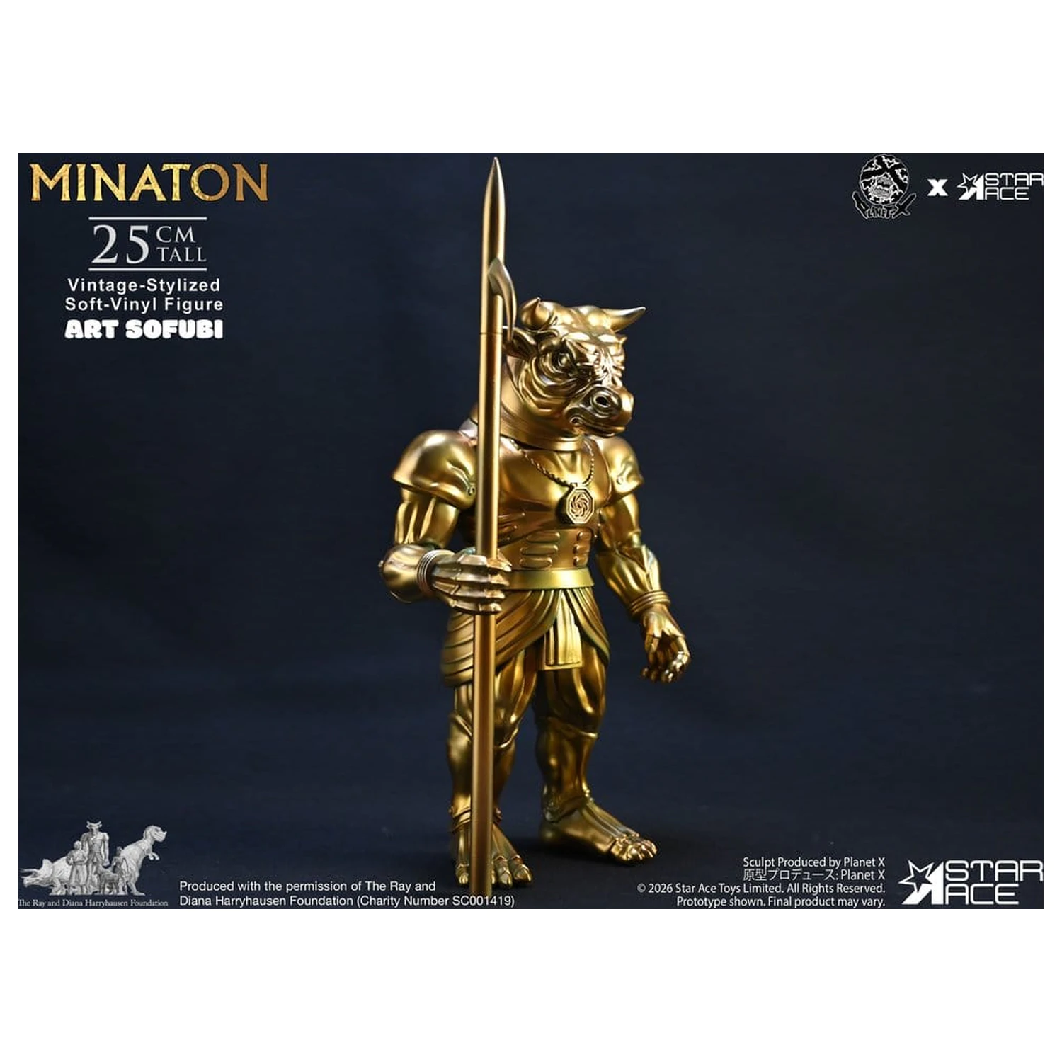 Ray Harryhausen Soft Vinyl Socha Minaton Vintage-Style 25 cm produktová fotografia