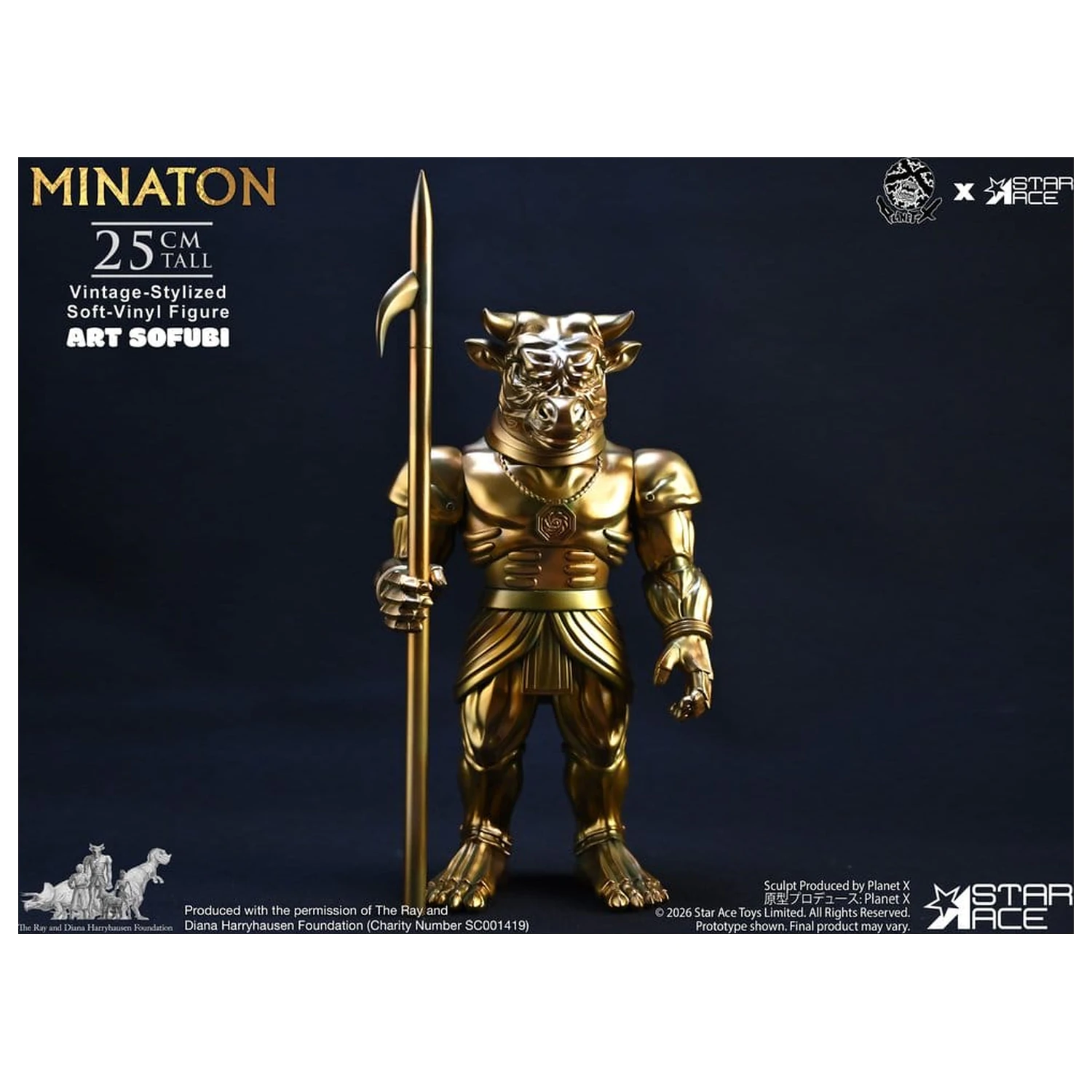 Ray Harryhausen Soft Vinyl Socha Minaton Vintage-Style 25 cm produktová fotografia