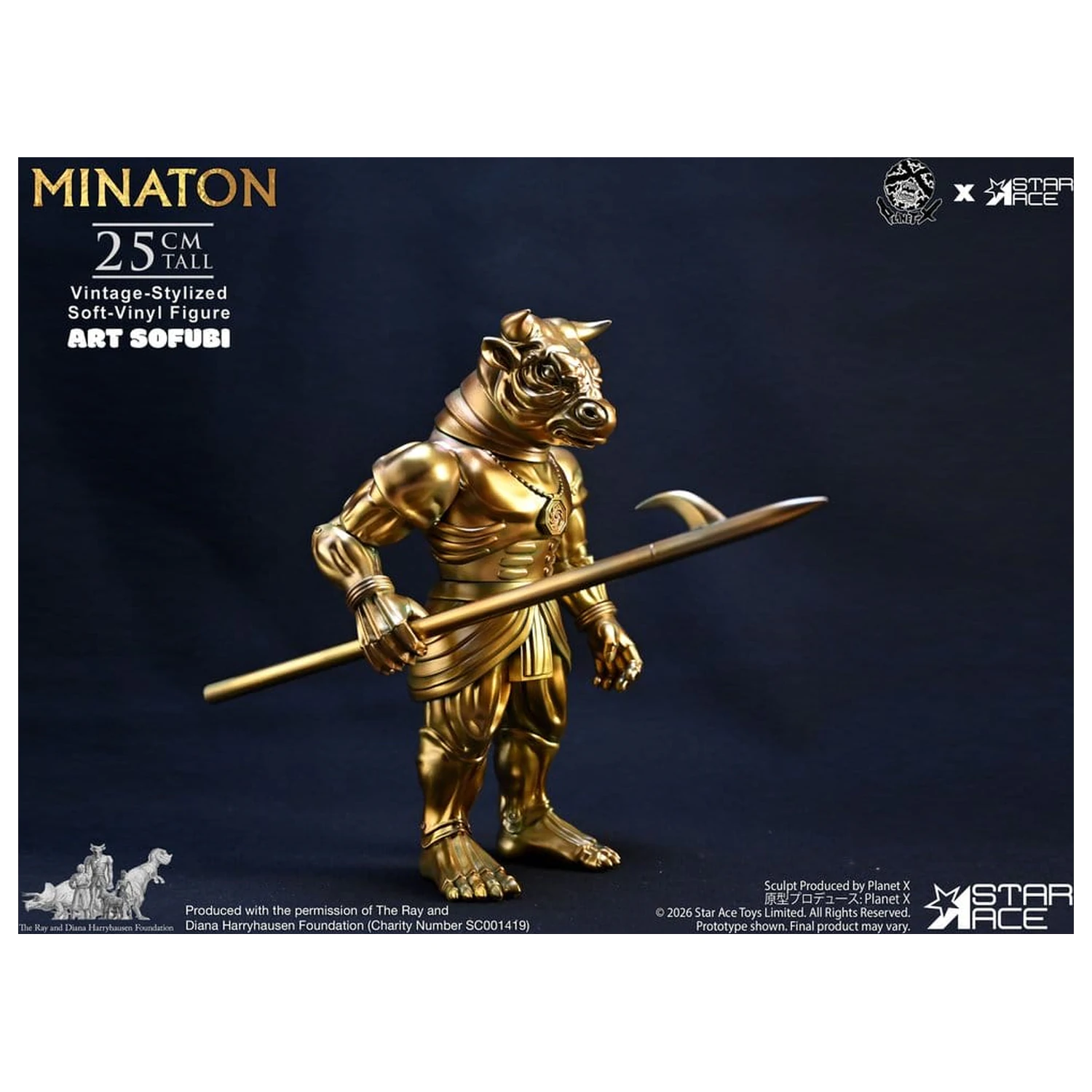 Ray Harryhausen Soft Vinyl Socha Minaton Vintage-Style 25 cm produktová fotografia